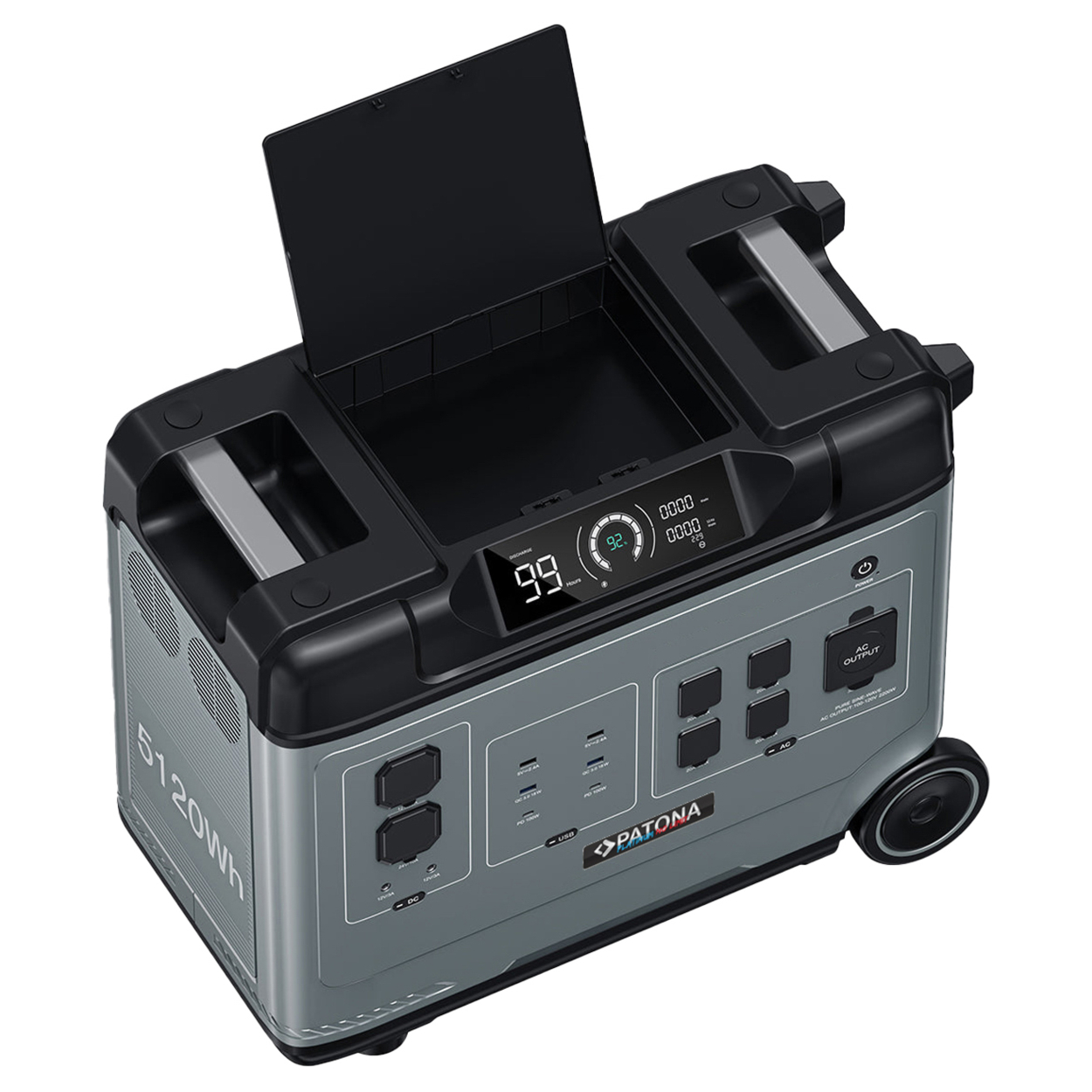 Patona Platinum Powerstation Autarc 5000 – 5120 Wh, 2200 W, 230 V
