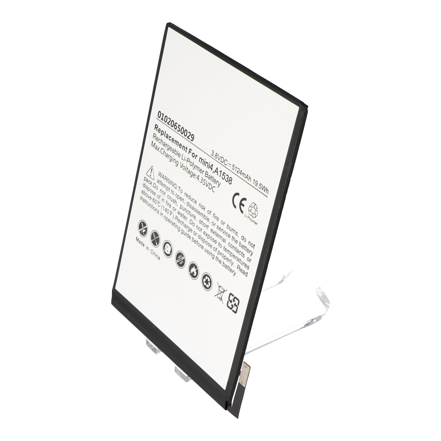 Akku passend für Apple iPad mini 4 Akku A1538, A1550, 020-00297