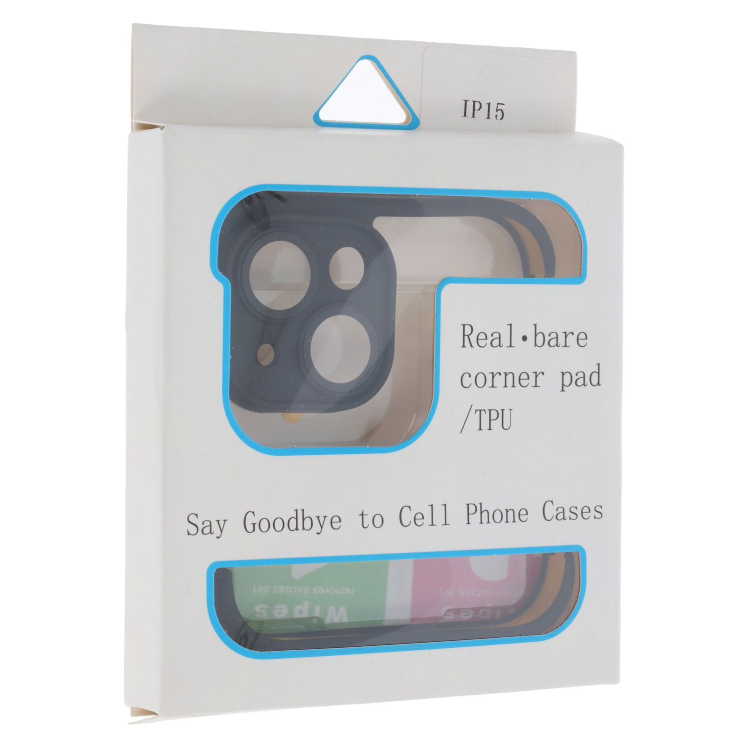 PT line TPU Corner Bumper für Apple iPhone 15, Schwarz