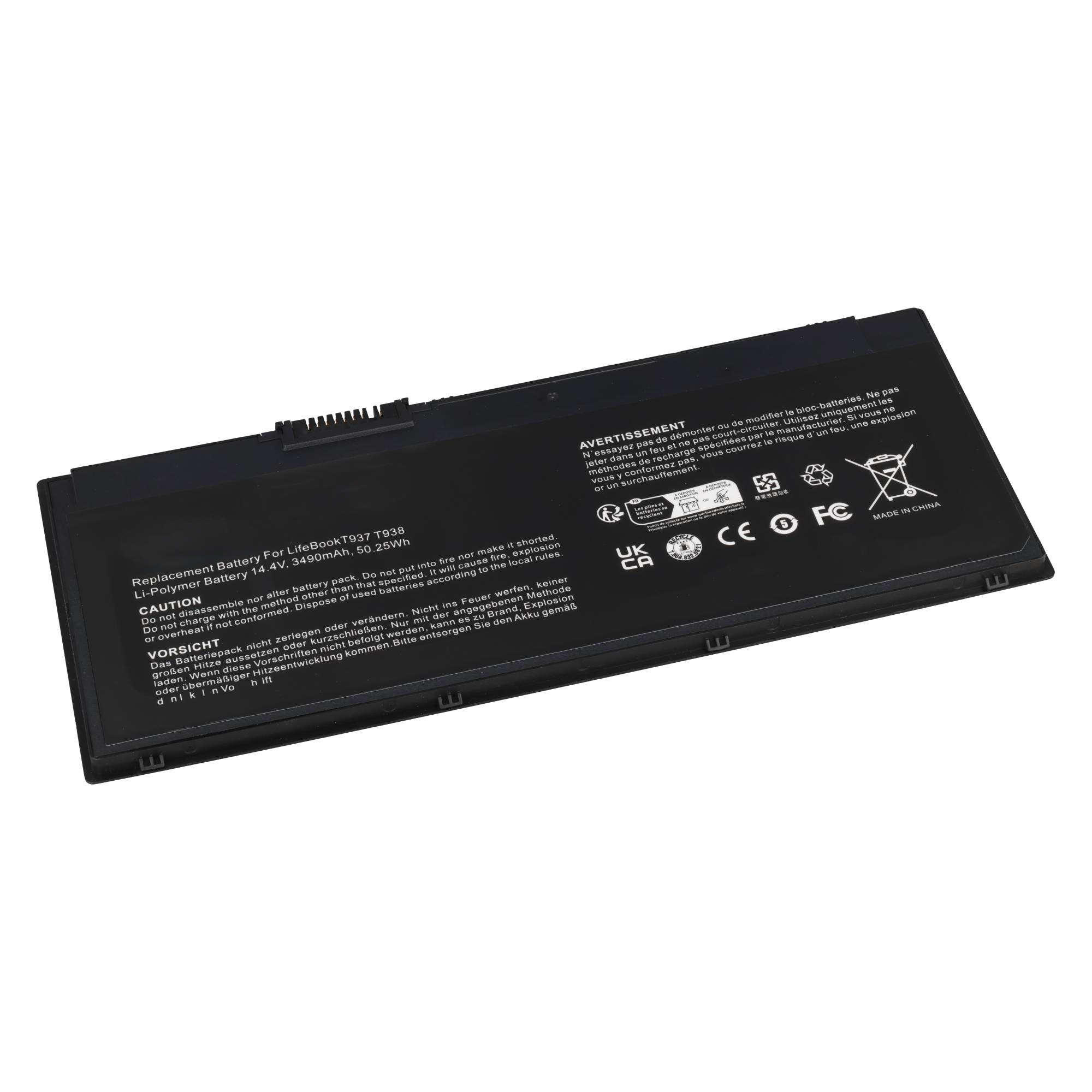 Akku passend für Fujitsu LifeBook E548, E558, T937, T938, U747, U748, U757, U758 Serie