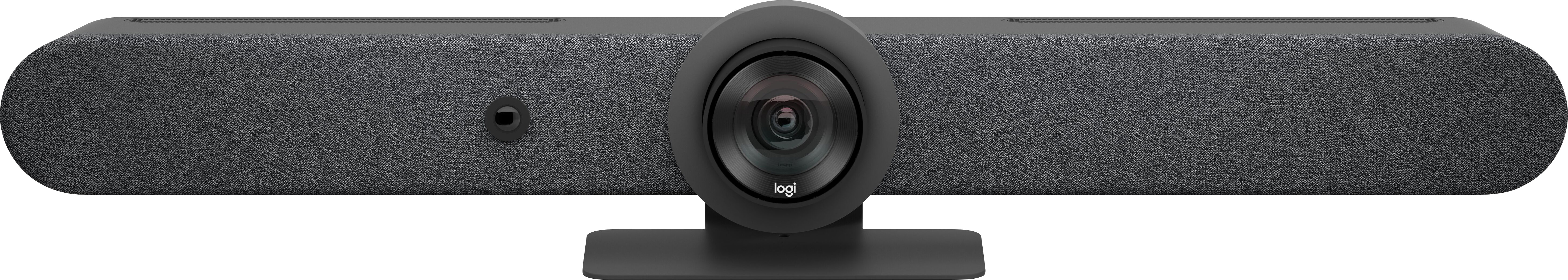 Logitech ConferenceCam RALLY Bar, 4K Ultra HD, grafit 3840x2160, 3x USB 2.0-A, 1x USB 3.0-C, Bluetooth, HDMI, Netzwerk, Fernbedienung