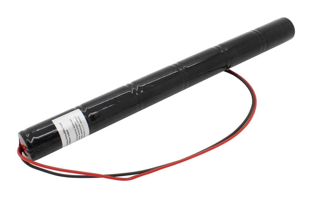 Notleuchtenakku NiMH 7,2V 4000mAh L1x6 Baby C mit 300mm Kabel