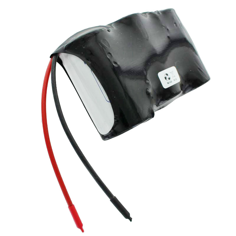 Notleuchtenakku NiMH 3,6V, 4500mAh F1x3 Mono D mit 200mm Kabel einseitig