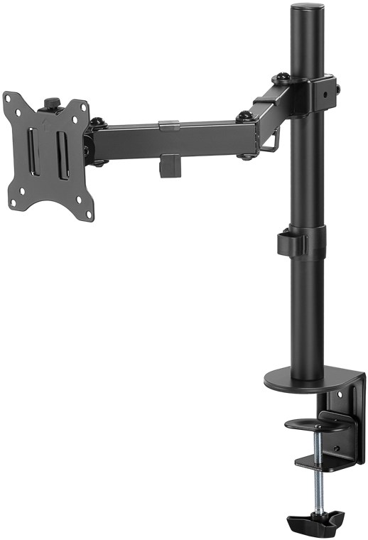 Goobay Monitorhalterung Single Flex - für gängige Monitore zwischen 17 und 32 Zoll (43-81 cm) bis 8 kg