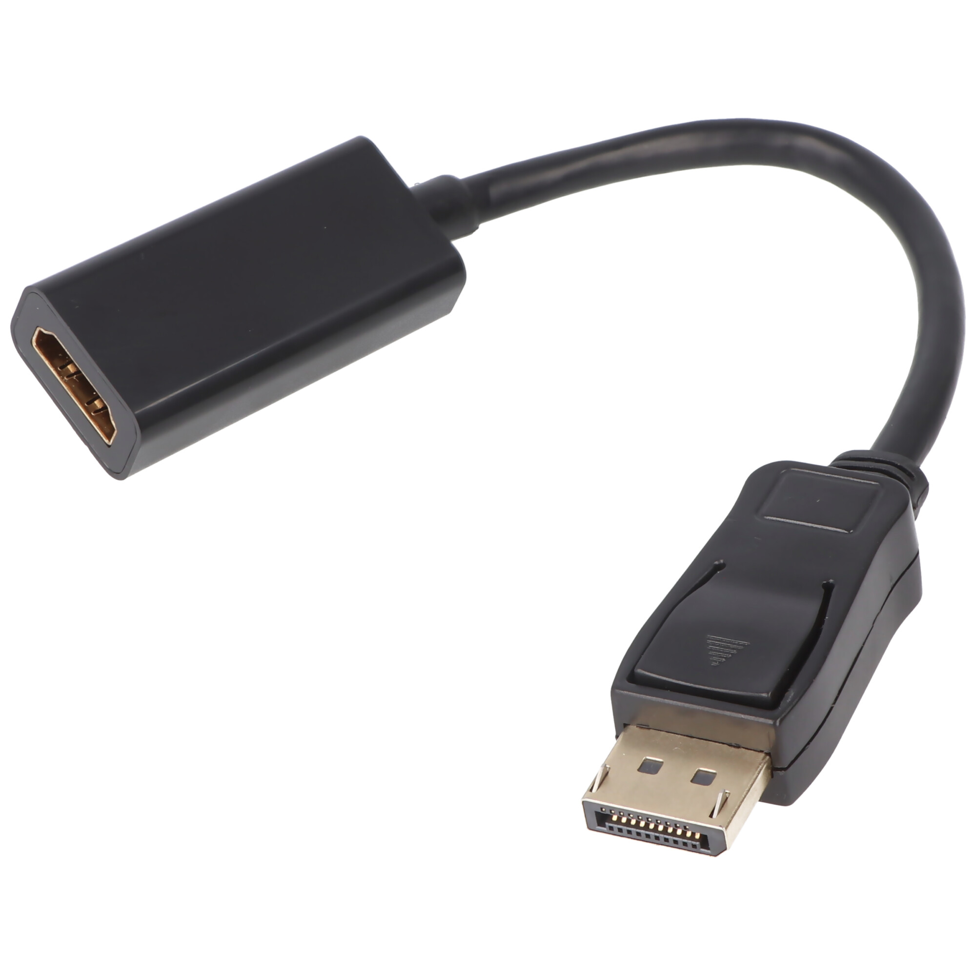 DisplayPort/HDMI Adapterkabel 1.2, vergoldet DisplayPort-Stecker > HDMI-Buchse (Typ A)