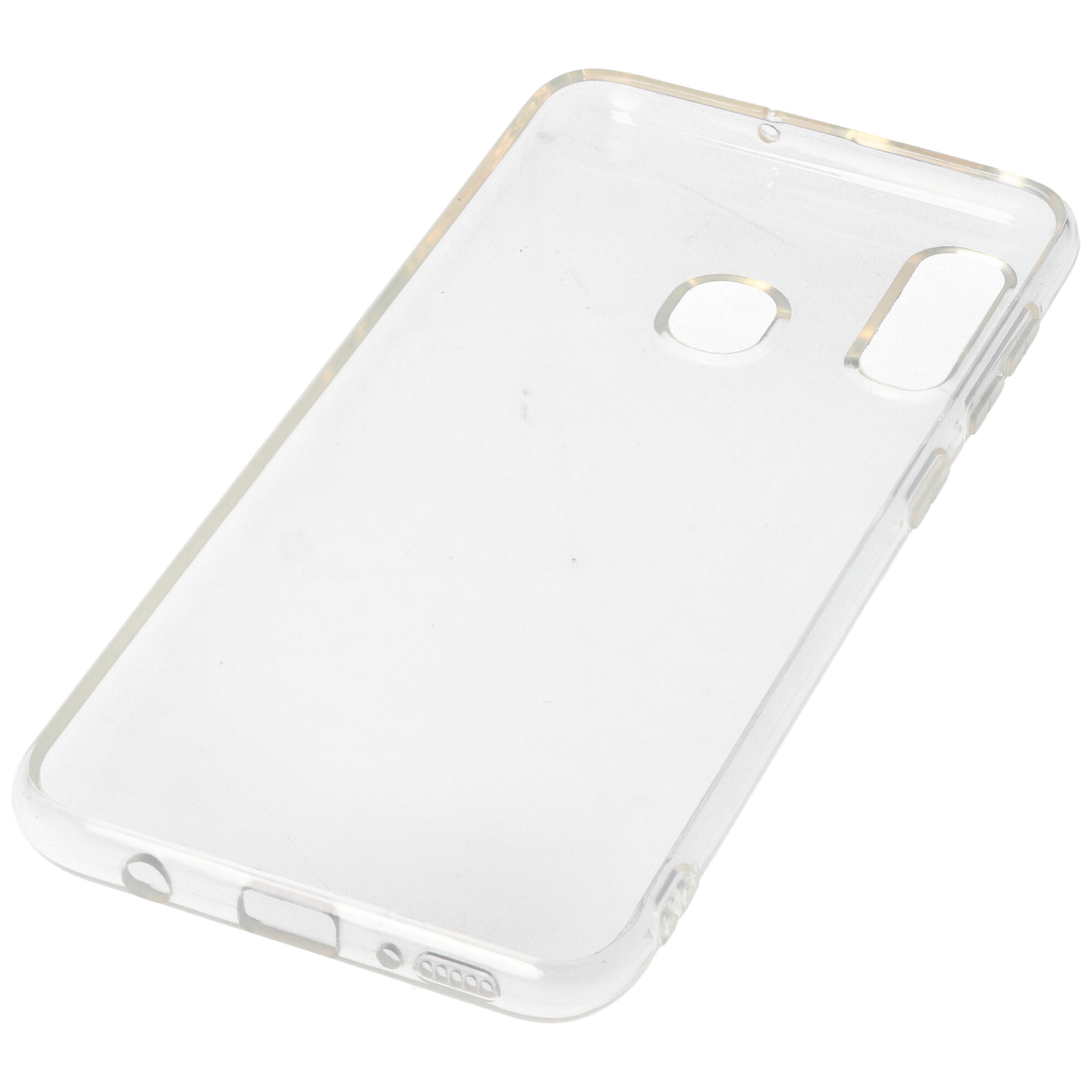 Hülle passend für Samsung Galaxy A20 / A30 - transparente Schutzhülle, Anti-Gelb Luftkissen Fallschutz Silikon Handyhülle robustes TPU Case