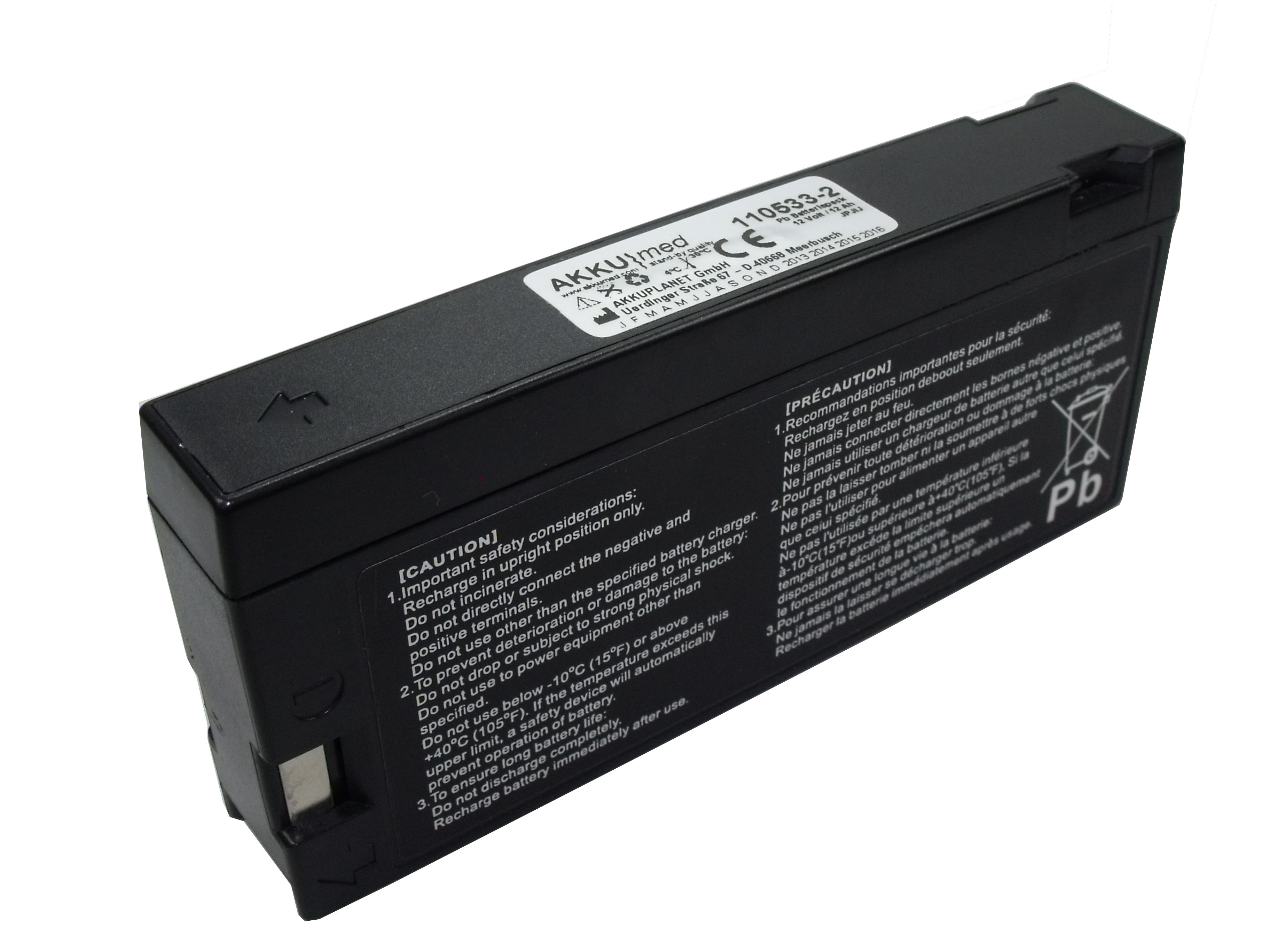Blei Akku passend für Siemens Monitor Infinity SC5000, SC6000