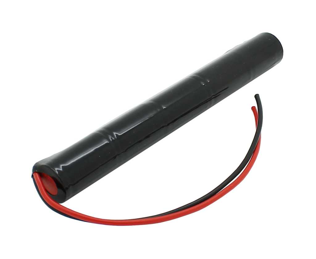 Notleuchtenakku NiMH 6V 1000mAh L1x5 2/3A mit 150mm Kabel