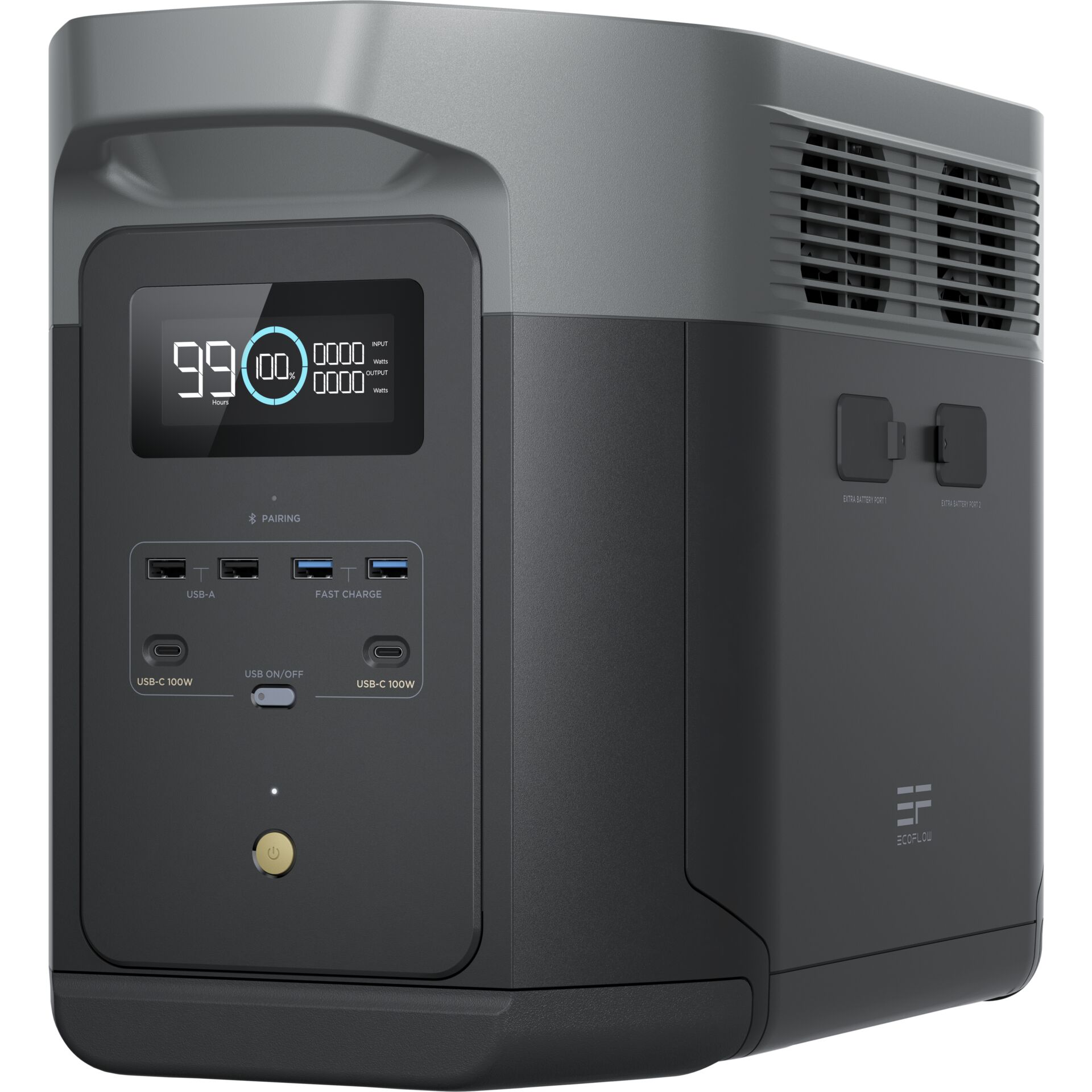 EcoFlow DELTA 2 Max Tragbare Powerstation 2048 Wh, LiFePO4, X-Boost bis 3100 W