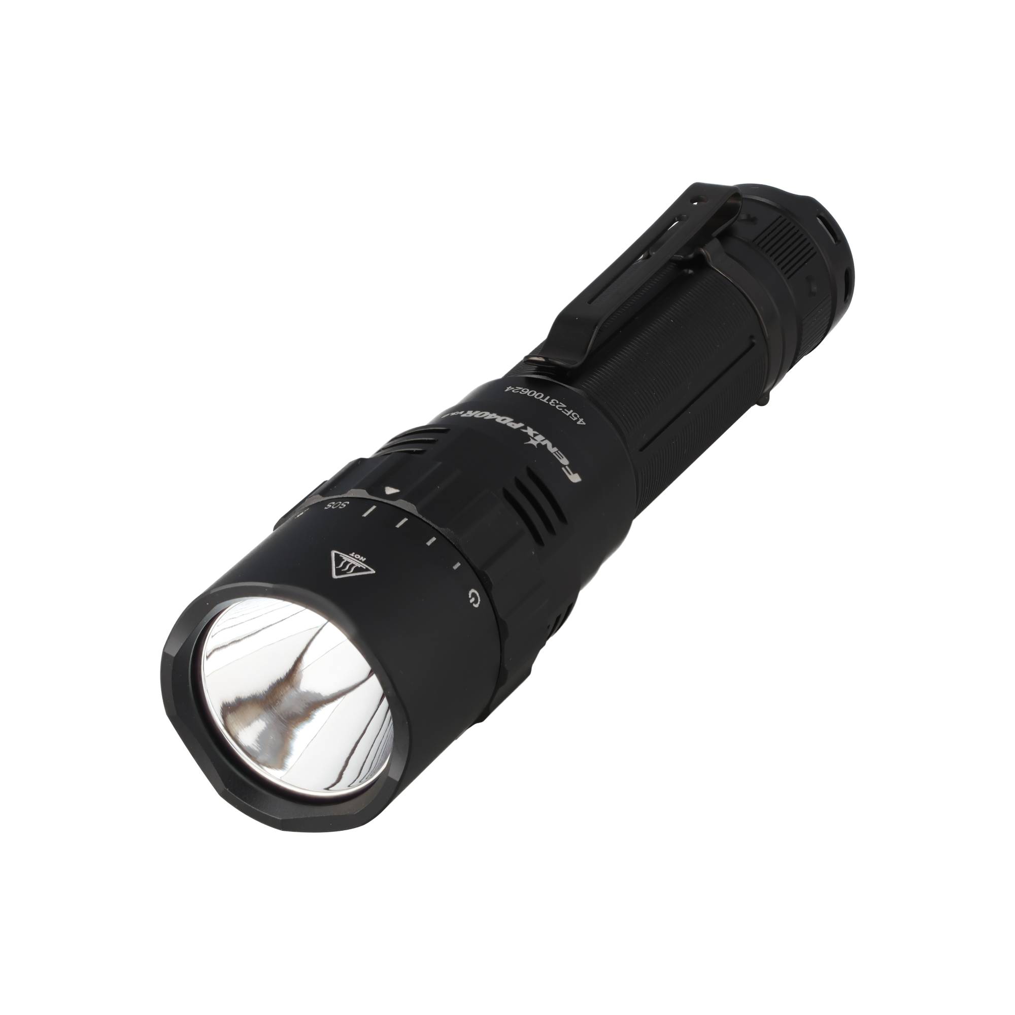Fenix PD40R V3.0 LED Taschenlampe mit bis zu 3.000 Lumen, Leuchtweite bis zu 500 Meter, mit Drehring-Mechanismus, inklusive 21700 5000mAh Li-Ion Akku