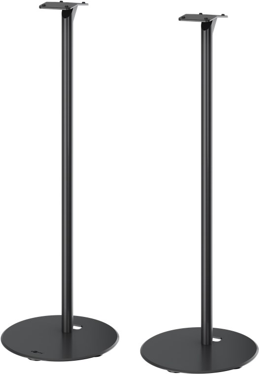 Goobay Lautsprecherständer Modern Era 3 Base, schwarz - 2 Stück, kompatibel mit dem Sonos Era 300, mit dem reduzierten Design perfekt auf Sonos-Lautsprecher zugeschnitten