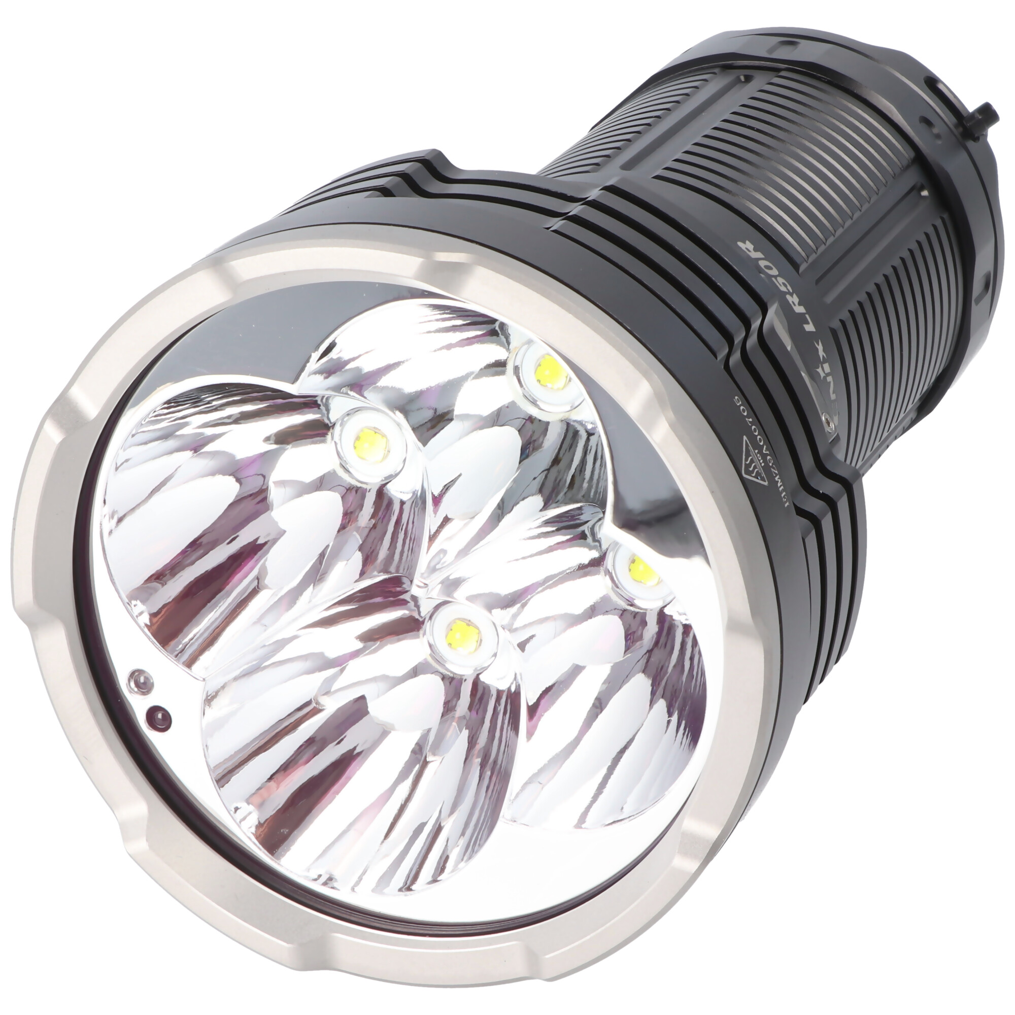 Fenix LR50R LED-Taschenlampe TK75, 12000 Lumen, 950 Meter Reichweite, USB-C Ladeport, Powerbank Funktion, inklusive Akkupack mit 3,6V 16000mAh
