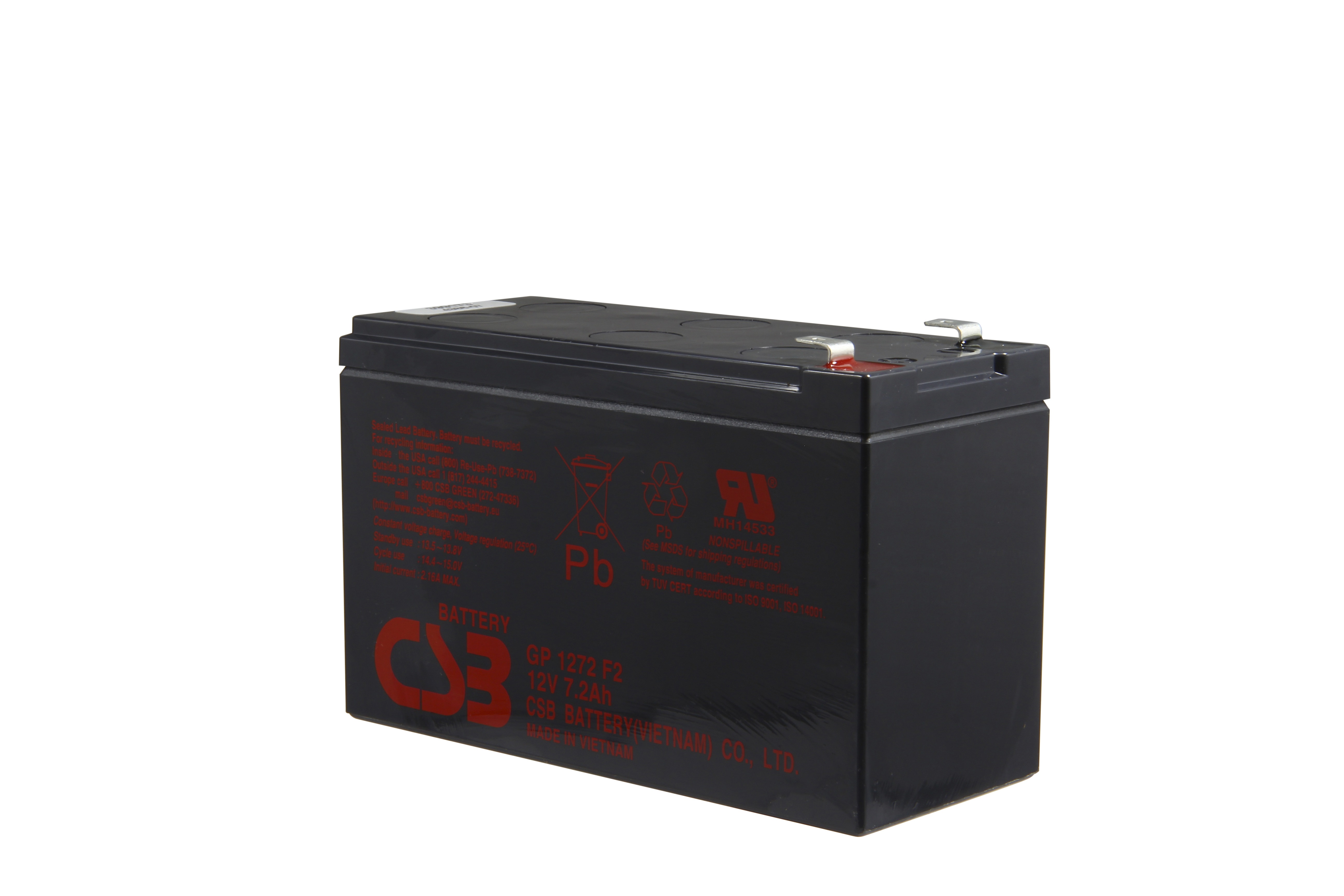 Ersatzakku passend für APC Batterie RBC2 Bleiakku