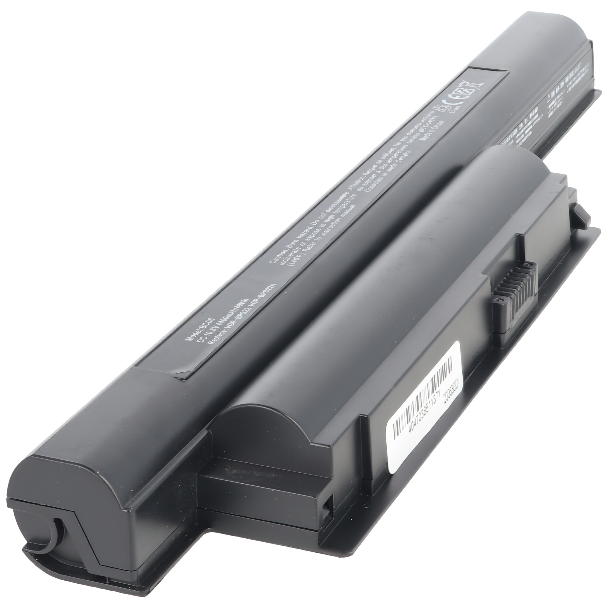 Akku passend für Sony VGP-BPS22A Akku für Sony Laptop mit 4400mAh