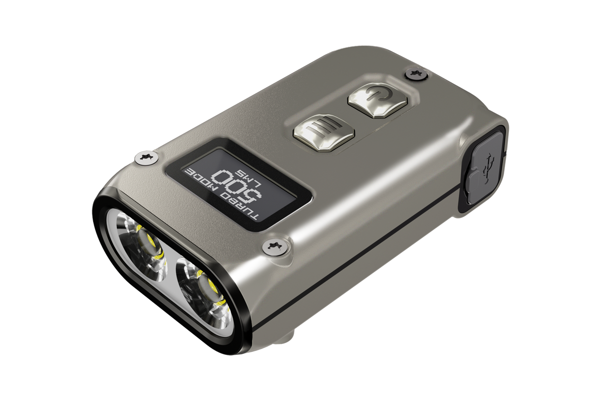 Nitecore Taschenlampe TINI 2 Titanium - 500 Lumen