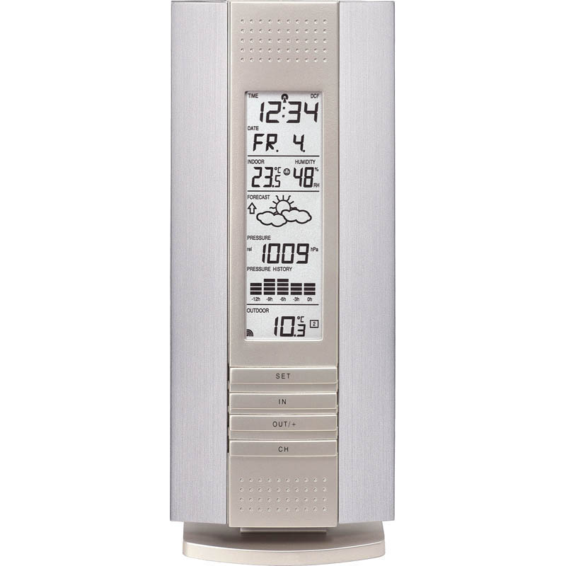WS 7394-IT - Klassische Wetterstation mit Wohlfühlindikator