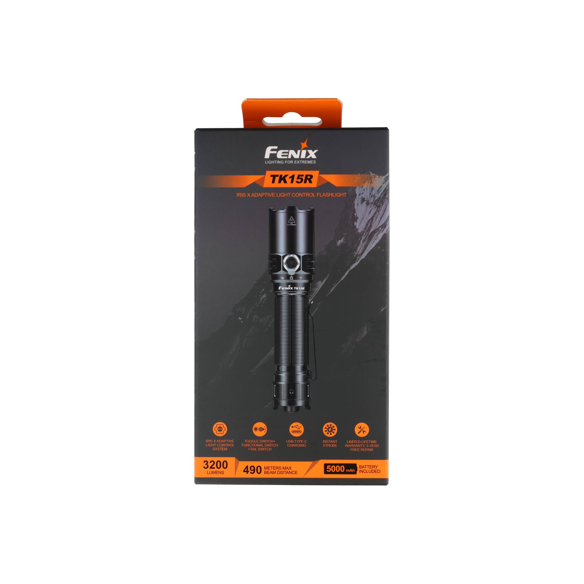 Fenix TK15R IRIS X LED Taschenlampe mit USB Anschluss
