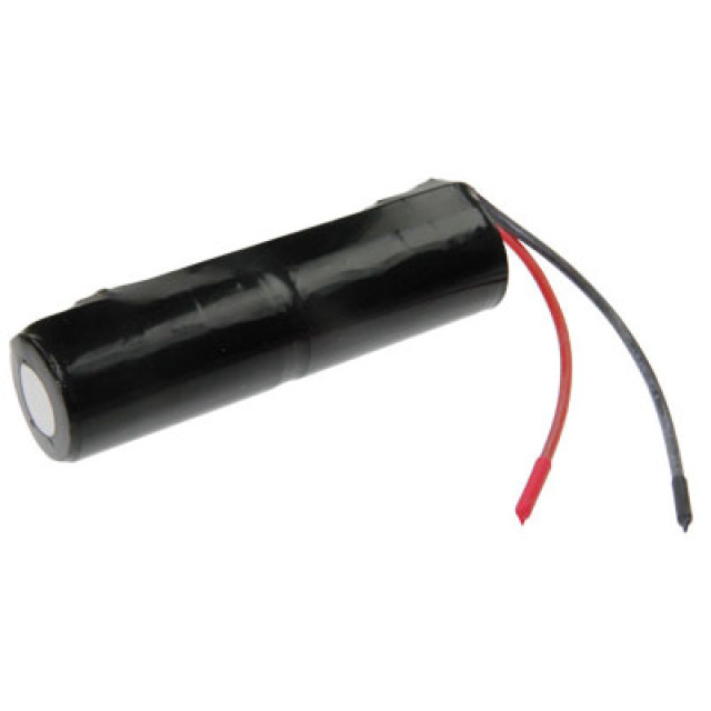 Notbeleuchtungs-Akku L1x2 Saft VNT C mit Kabel 10cm mit offener Litze 2,4V, 2500mAh