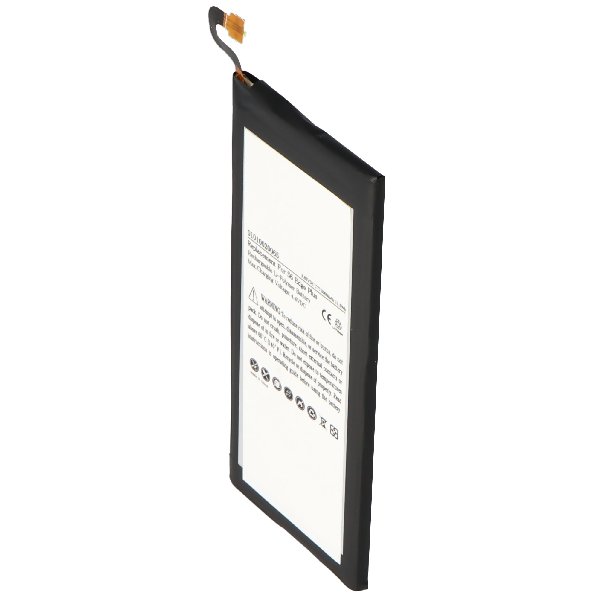 Akku passend für Samsung Galaxy S6 Edge Plus, Samsung Galaxy S6 Edge+, EB-BG928ABE 3,9 Volt 3000mAh