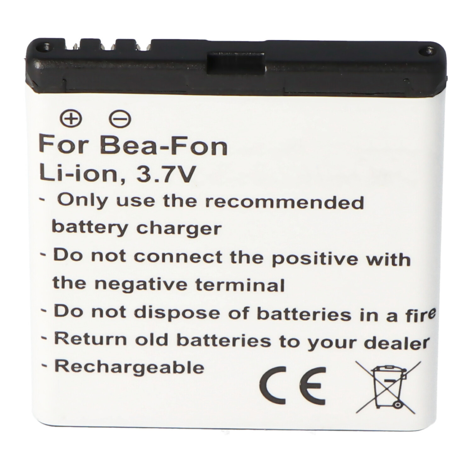 Akku passend für Bea-Fon SL652A, SL652AF, SL652AD, SL660, SL670 Akku