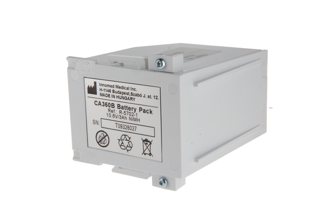 Original NiMH Akku passend für Innomed Medical Cardio Aid 360B Typ R-5702-1 - 10,8 V 3000 mAh 101x70,5x76,5 mm