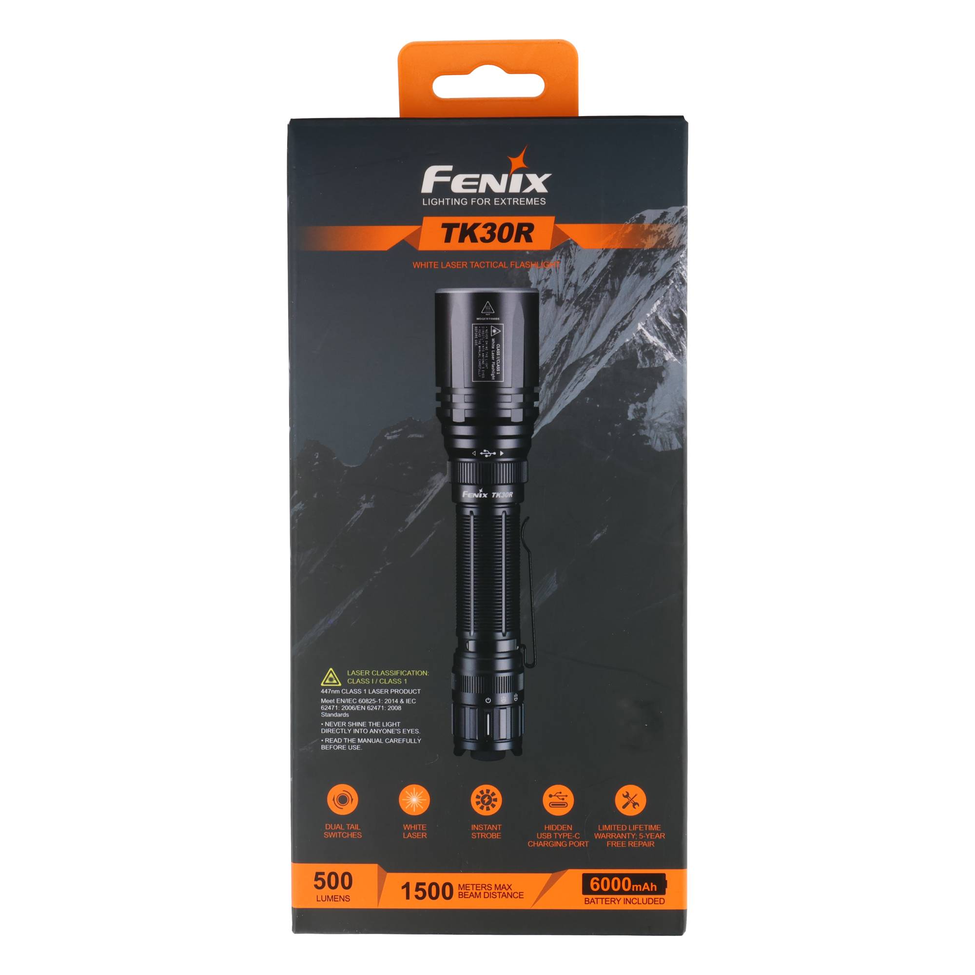 Fenix TK30R Taschenlampe mit weißem Laserlicht