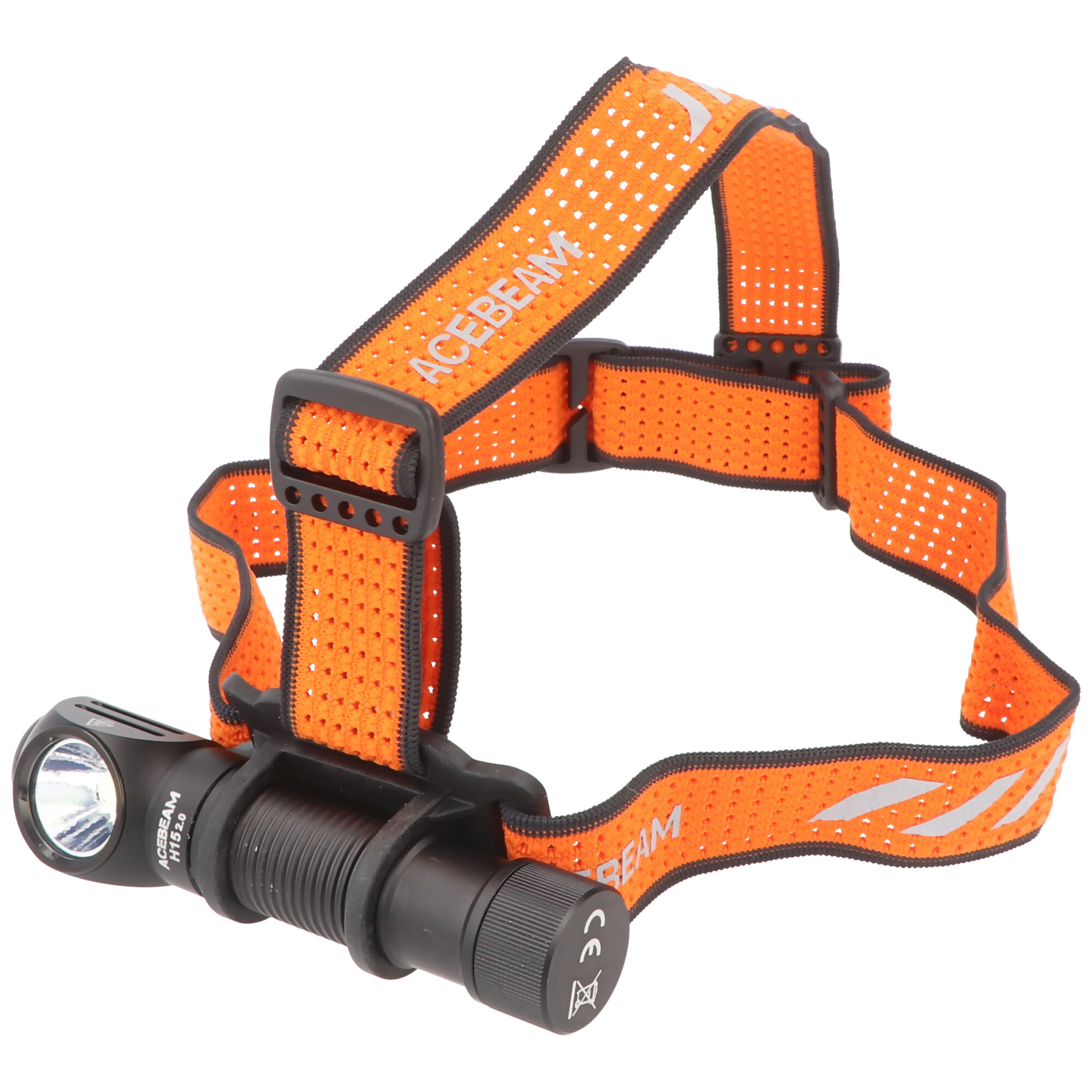 AceBeam H15 2.0 LED-Stirnleuchte und LED-Taschenlampe in einem, mit 2.800 Lumen, zwei Lichtquellen, inkl. 18650 Li-Ion Akku 3100mAh