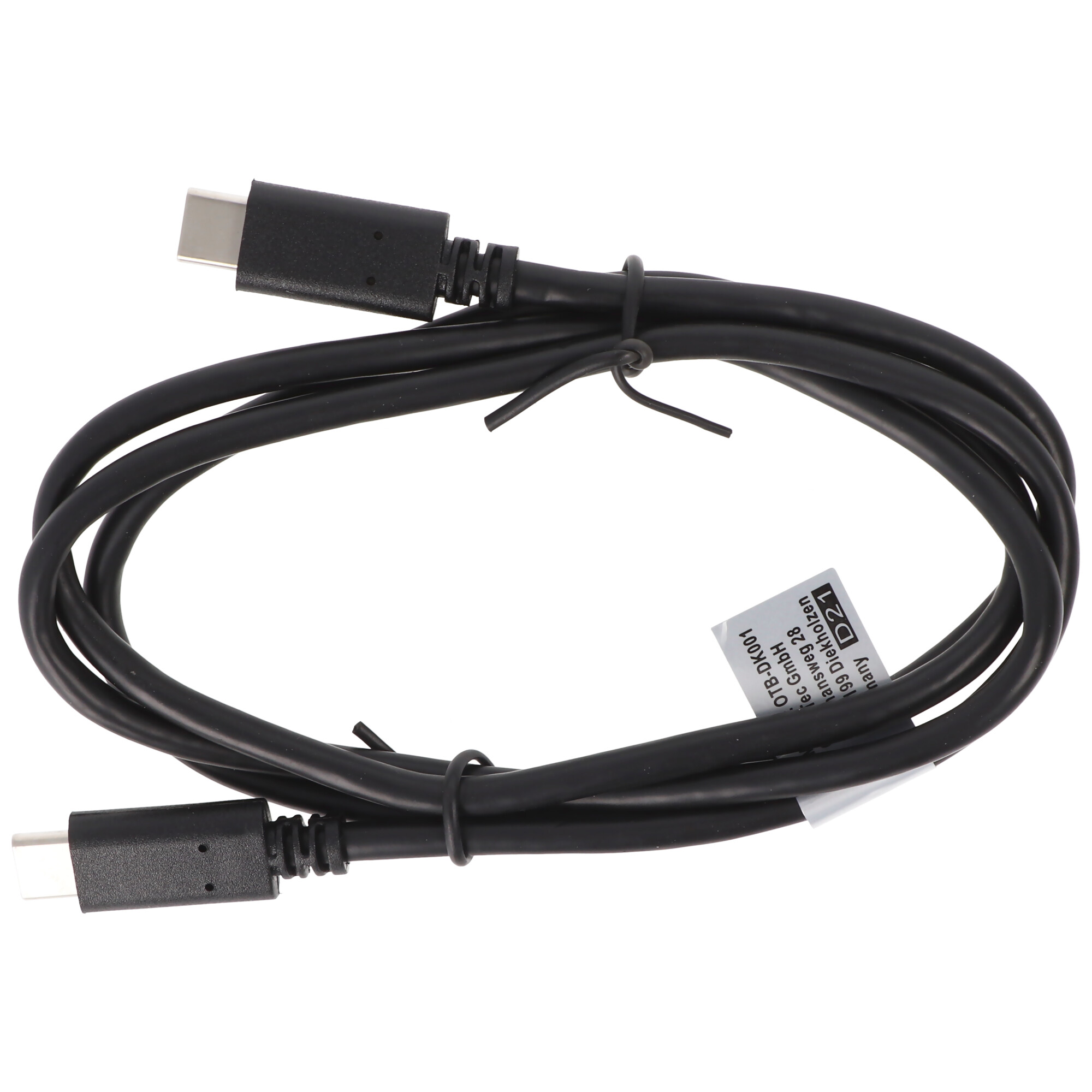 USB-C Stecker auf USB-C Stecker, USB-C 2.0, USB Datenkabel mit Ladefunktion für alle Geräte mit USB-C Anschluss