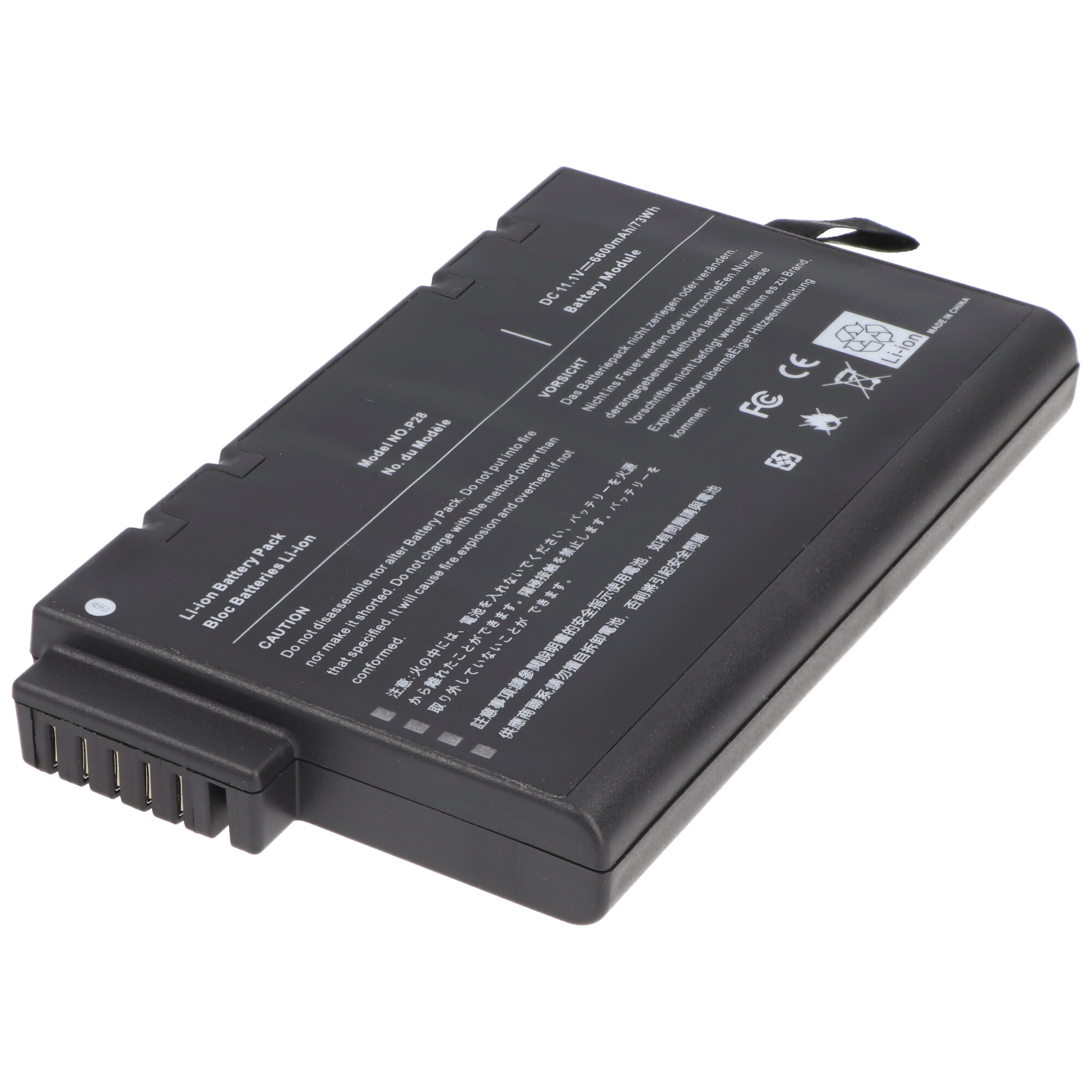 Akku passend für Duracell DR202 Smart, DR202S 6600mAh