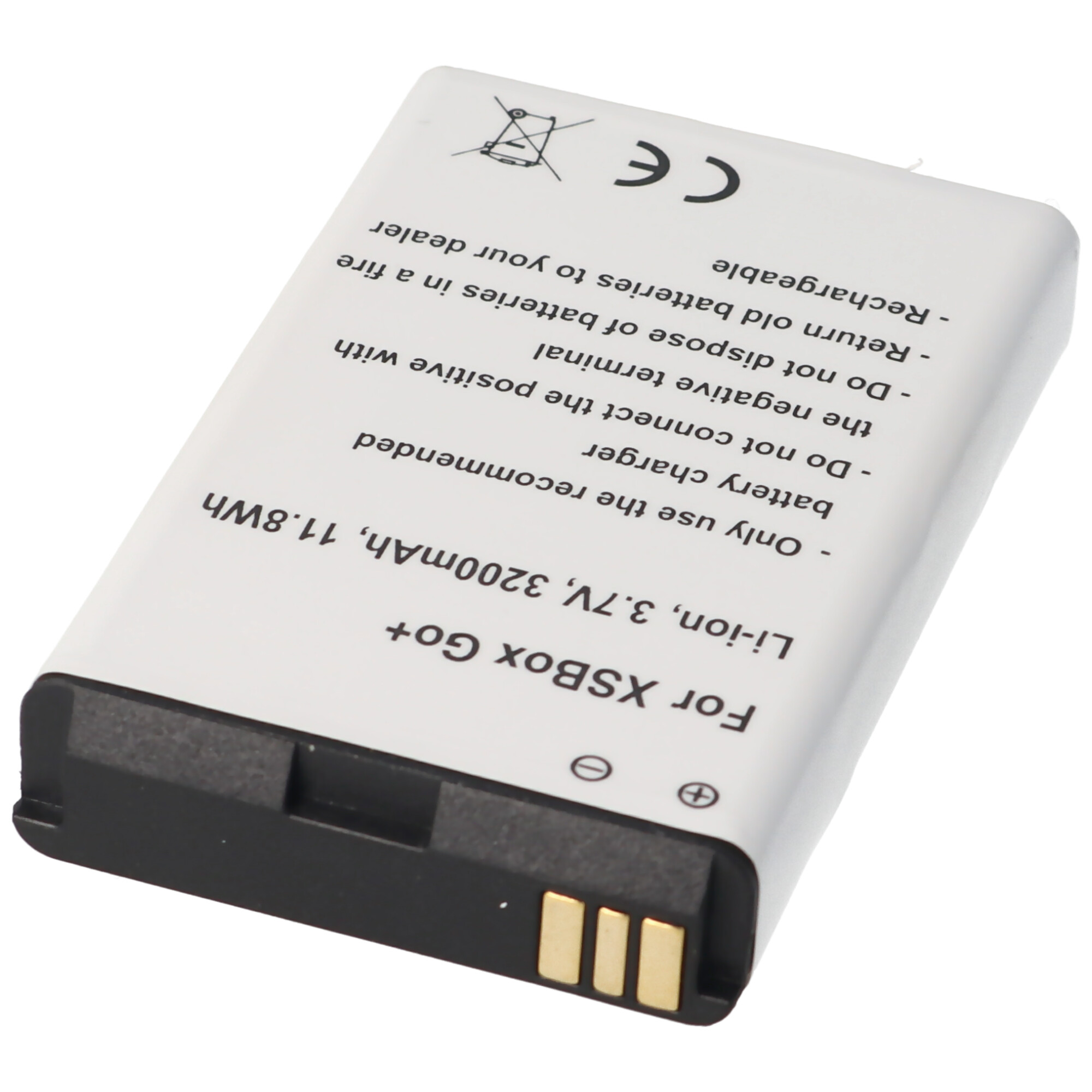 Akku passend für WLAN Hotspot 4G Systems XSBox GO+, Li-Ion, 3,7V, 3200mAh, 11,8Wh