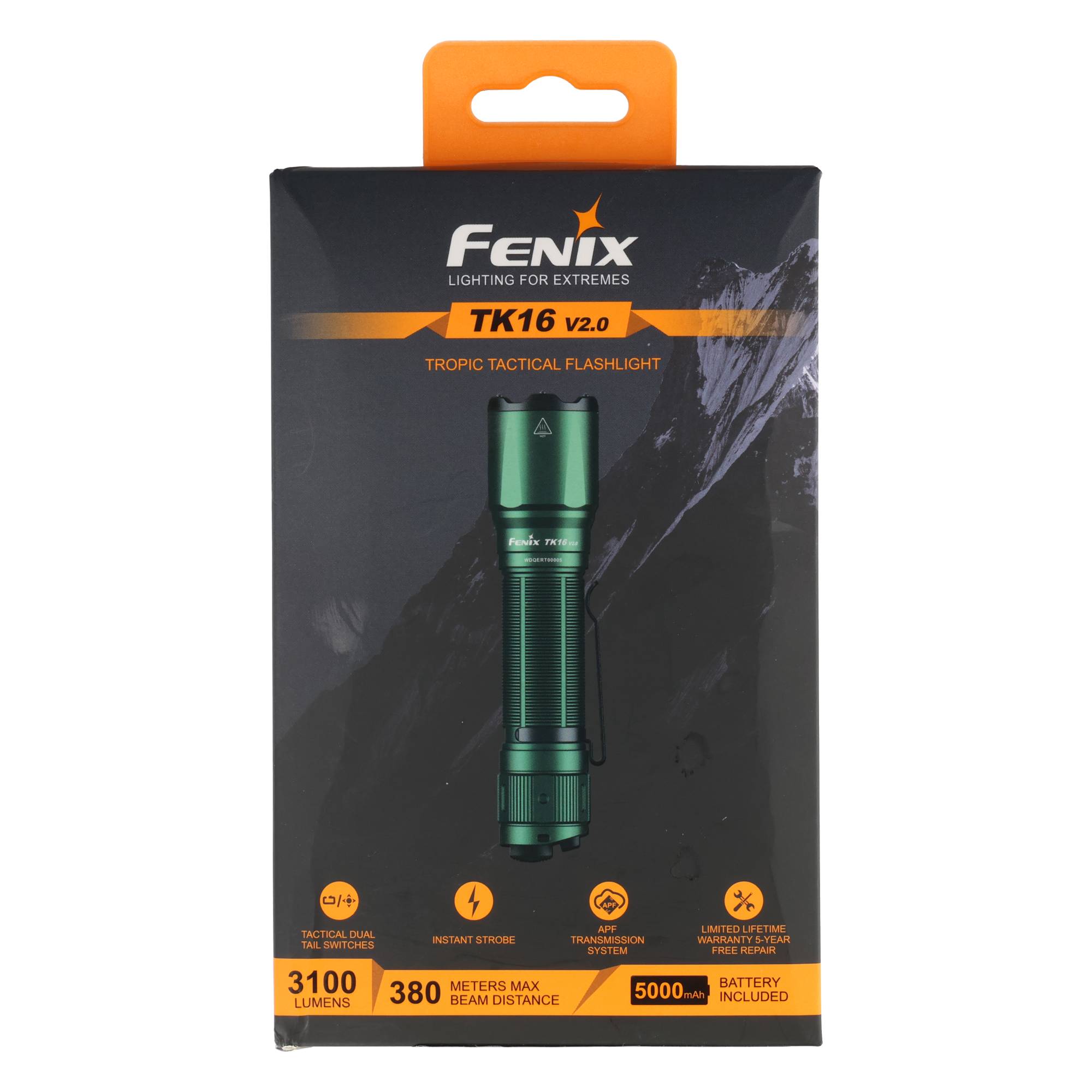 Fenix TK16 V2.0 LED Taschenlampe - Grün