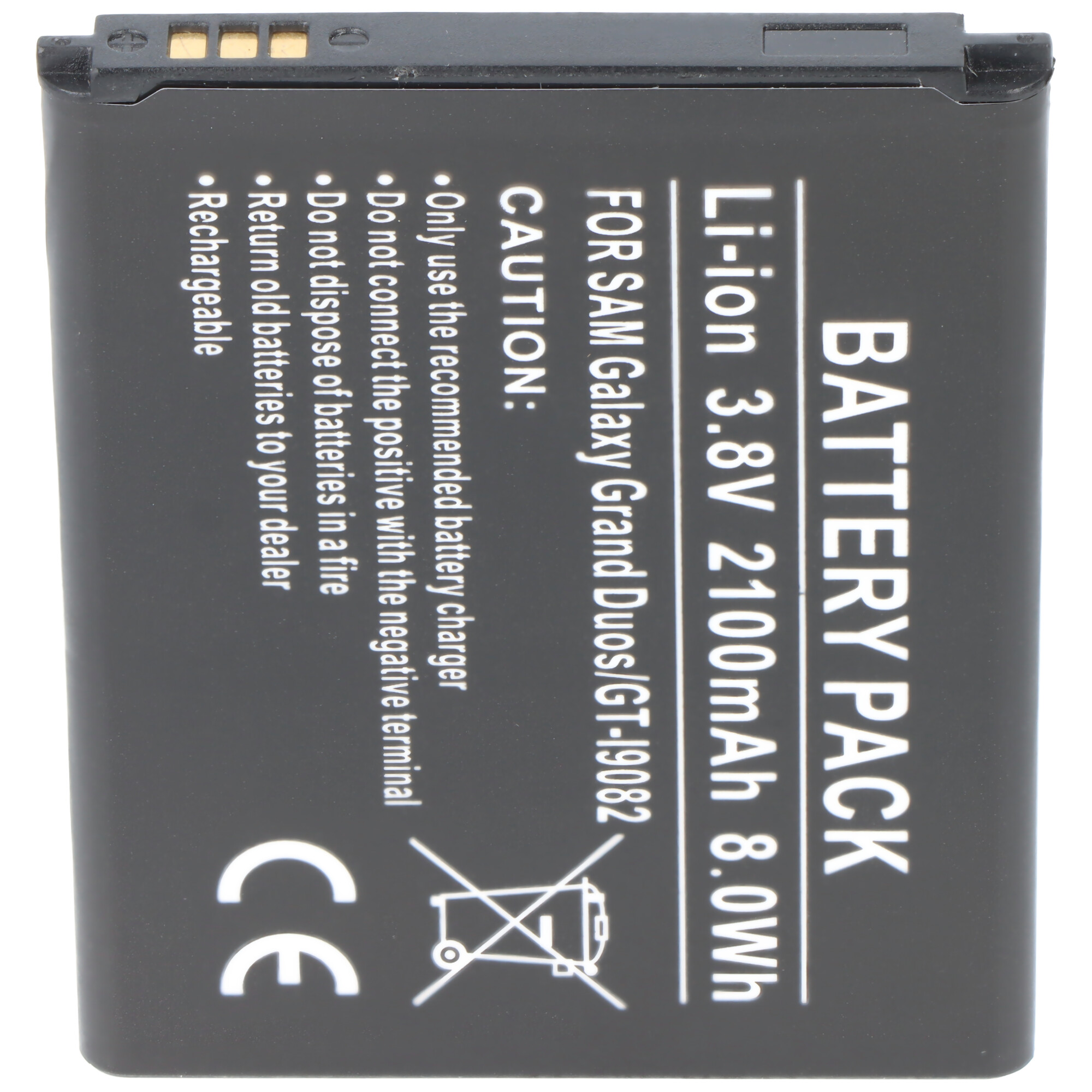 AccuCell Akku passend für Samsung Galaxy Grand GT-I9082 Akku EB535163LU, EB535163LZ