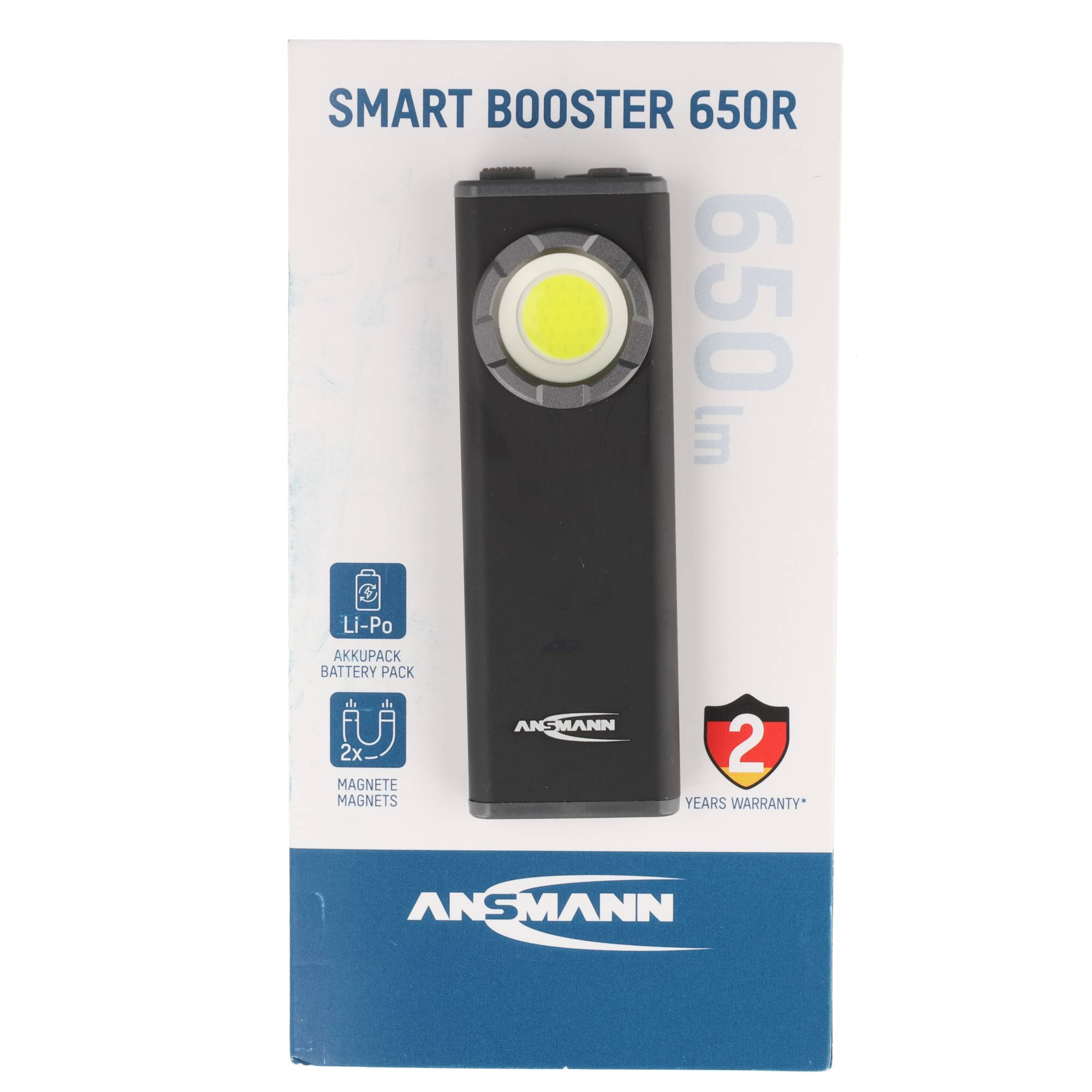 Arbeitsleuchte Smart Booster 650R wiederaufladbar