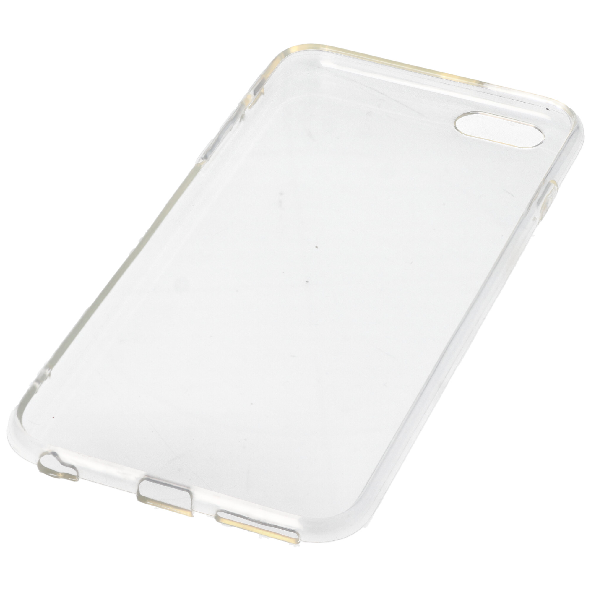 Hülle passend für Apple iPhone 6 Plus / iPhone 6S Plus - transparente Schutzhülle, Anti-Gelb Luftkissen Fallschutz Silikon Handyhülle robustes TPU Case