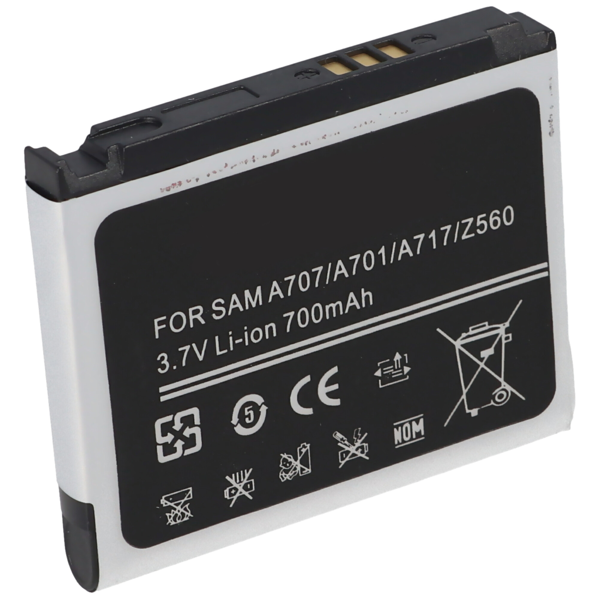 AccuCell Akku passend für Samsung SGH-Z560, AB553443CECSTD
