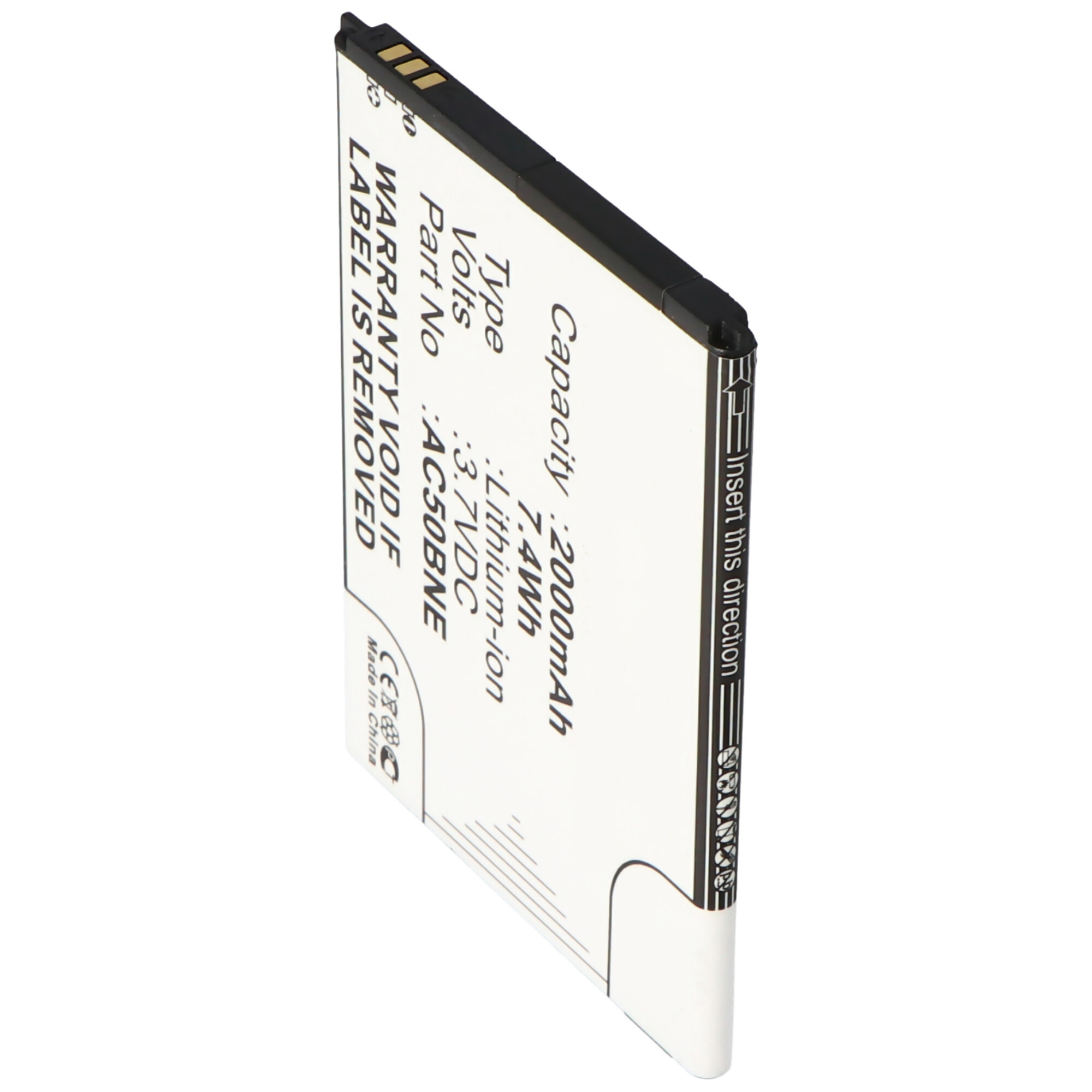 Akku passend für den Archos 50b Neon, AC50BNE Akku Neon 50b