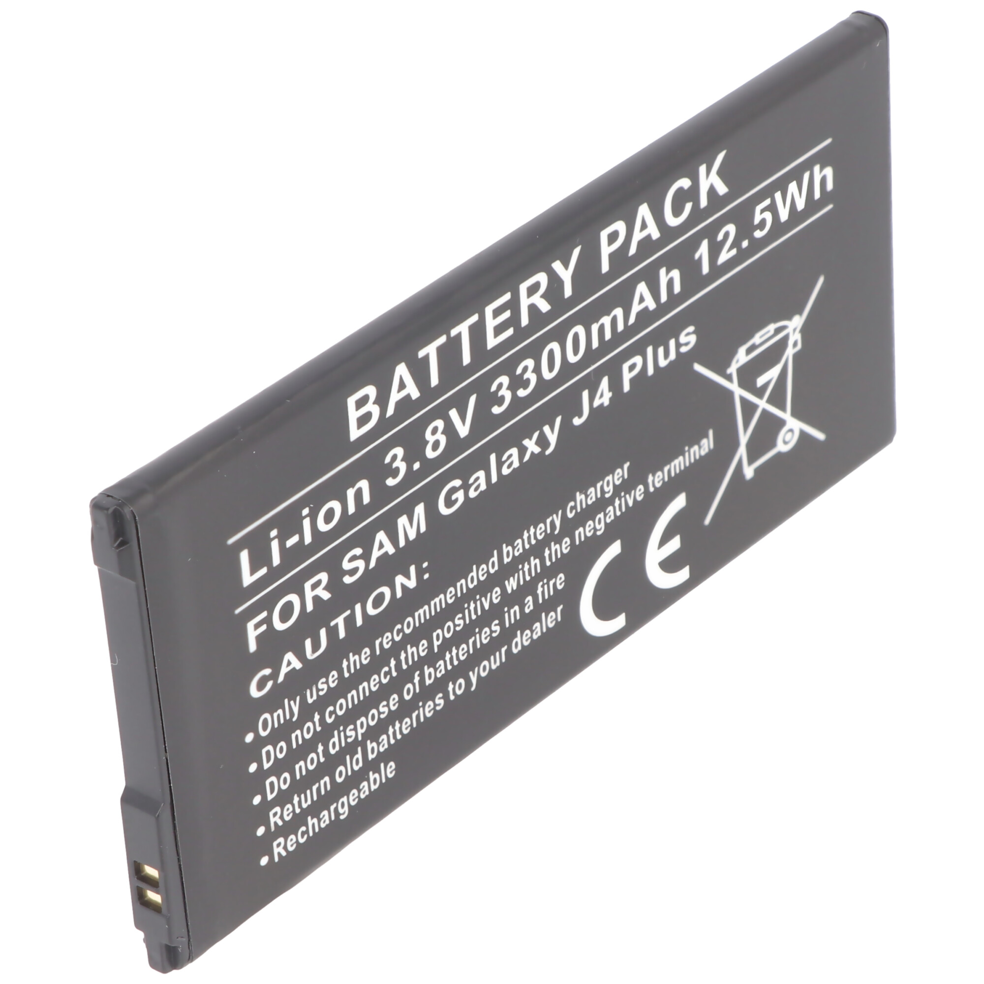 Akku passend für Samsung Galaxy J4 Plus Li-Polymer Akkutyp EB-BG610ABA, EB-BG610ABE, EB-BG611ABE, GH82-17872A