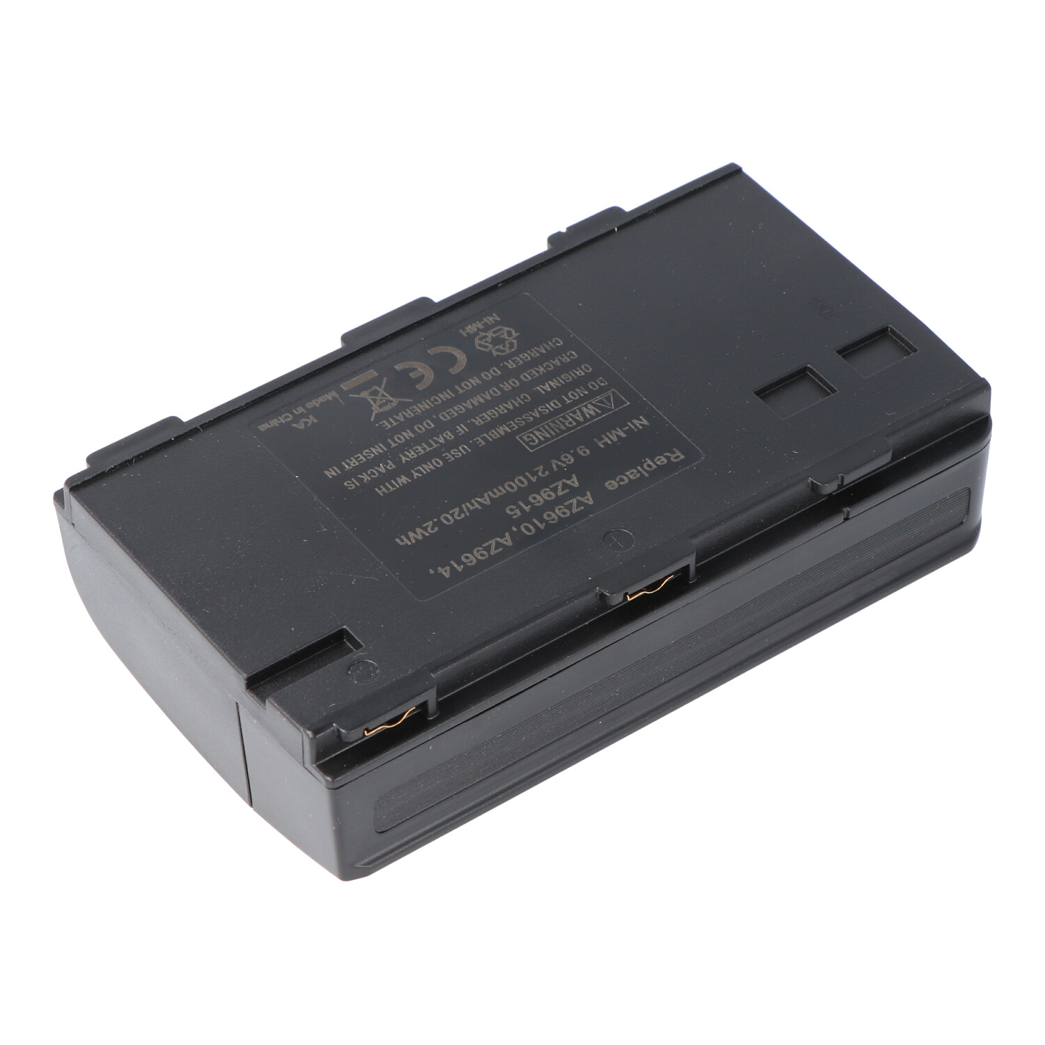 AccuCell Akku passend für Panasonic VW-VBC2 Akku VW-VBC 3