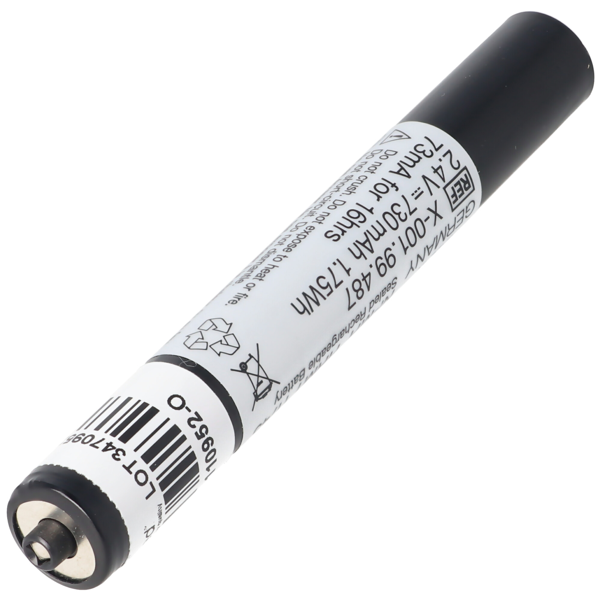 Original NiMH Akku Heine mini 2Z Typ X-001.99.487 Ni-MH HRMT 11/45 Sealed rechargeable batery