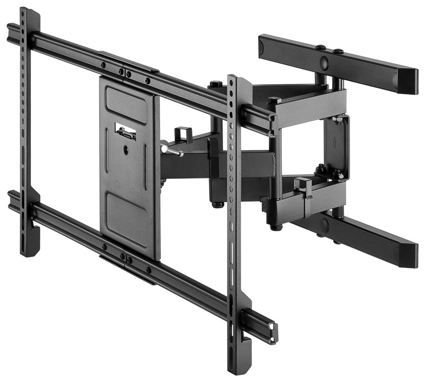 Goobay TV-Wandhalterung Pro FULLMOTION (XL) - Halterung für Fernseher von 43 bis 100 Zoll (109-254 cm), vollbeweglich (schwenkbar und neigbar) bis 60 kg