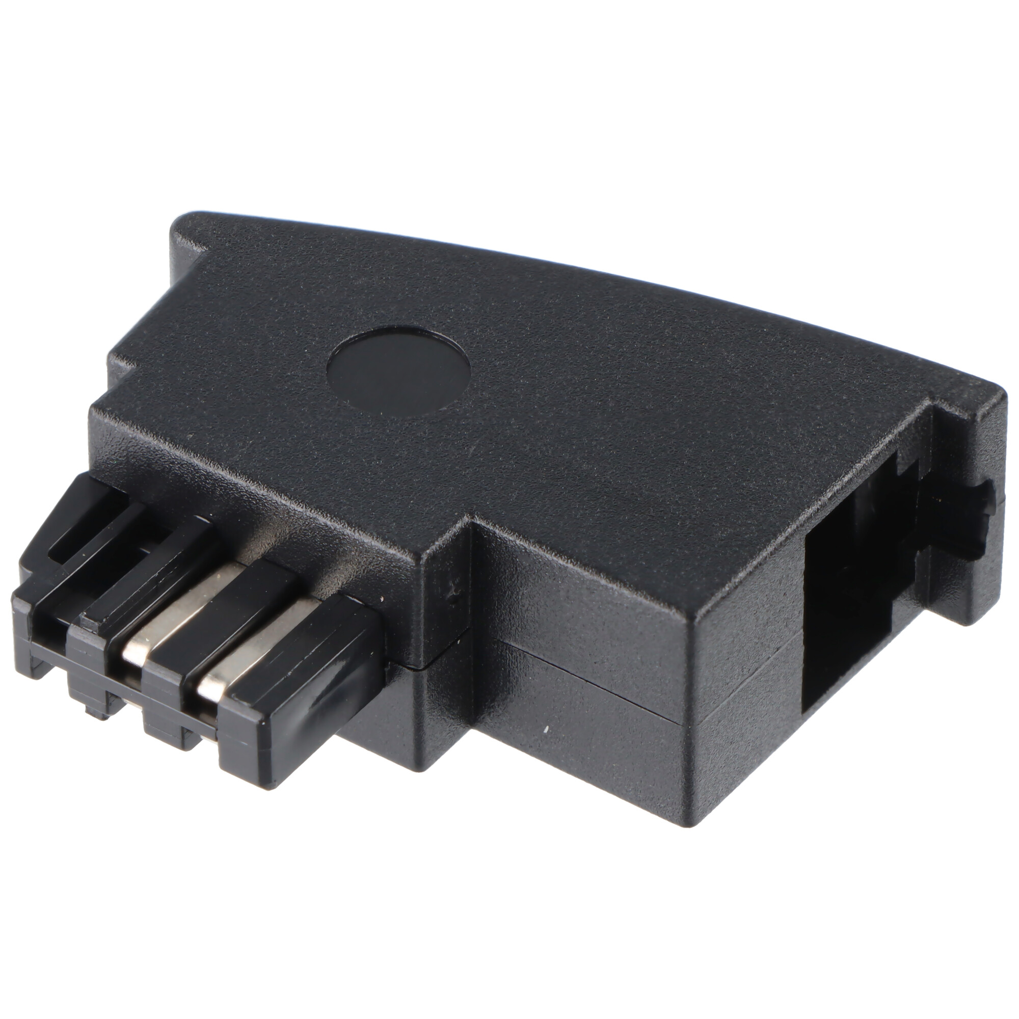 Goobay TAE Telefon Adapter Stecker - TAE-N-Stecker > RJ11/RJ14-Stecker (6P4C)