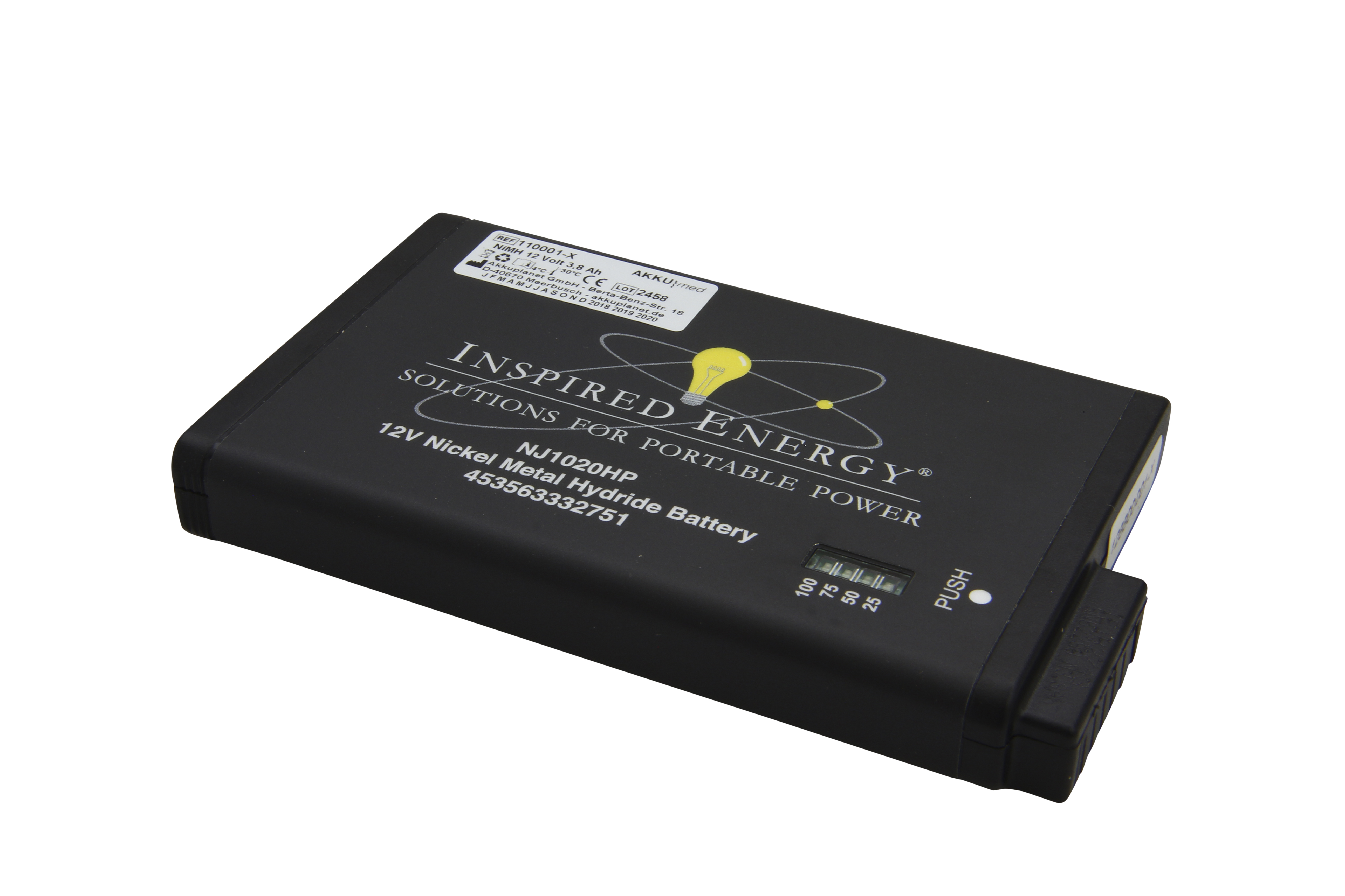NiMH Akku passend für Hewlett Packard Monitor M3046A, Viridia M3/M4 - Typ NJ1020