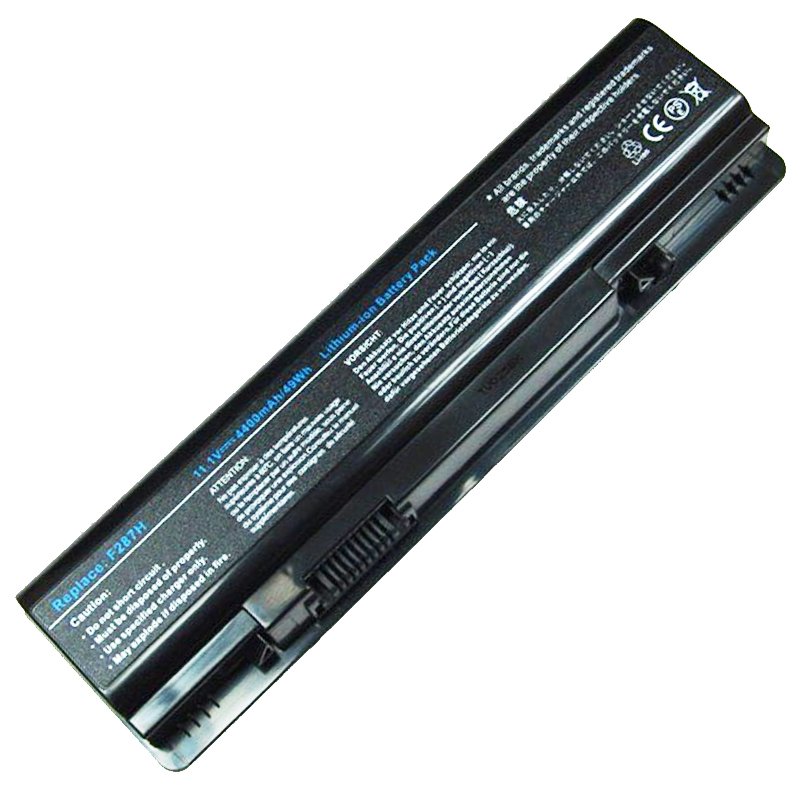 Akku passend für Dell Vostro A860 Akku, Inspiron 1410, schwarz 4400mAh