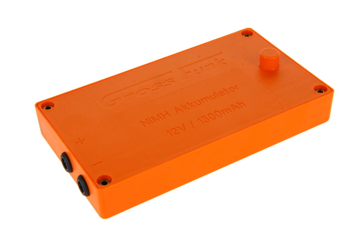 NiMH Originalakku passend für Gross Funk 100-000-134 - SE889/K2, T24, T30, T31, T52, Vario - 12,0 V 1300 mAh