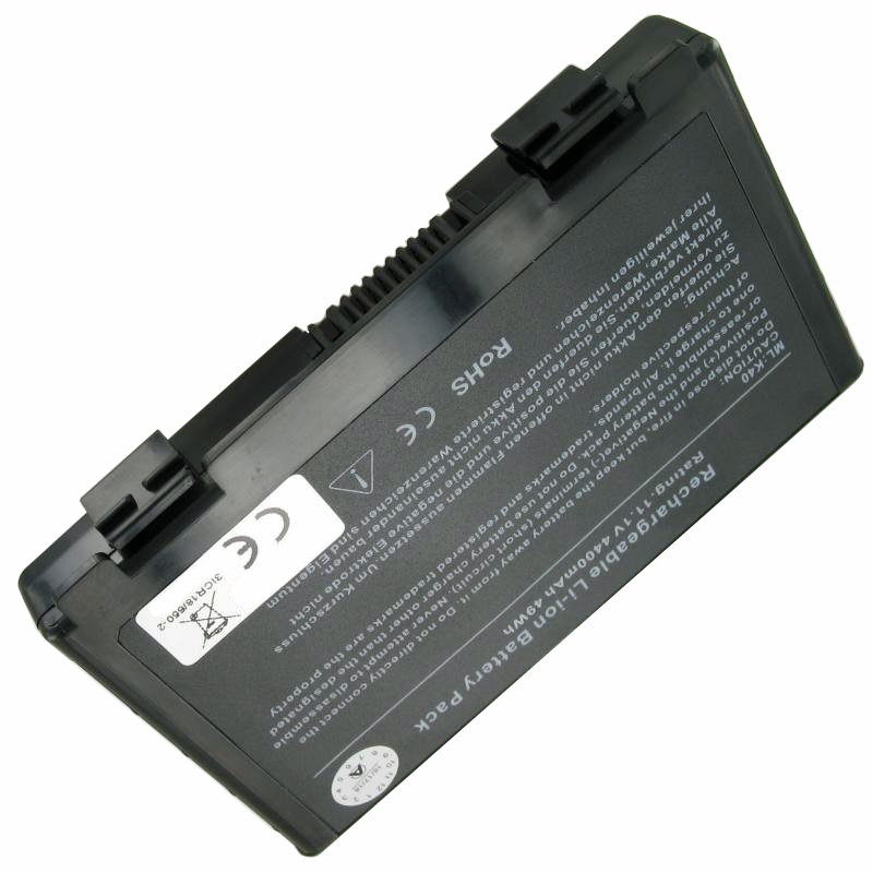 Akku passend für Asus A32-F82, 11,1V mit 5200mAh