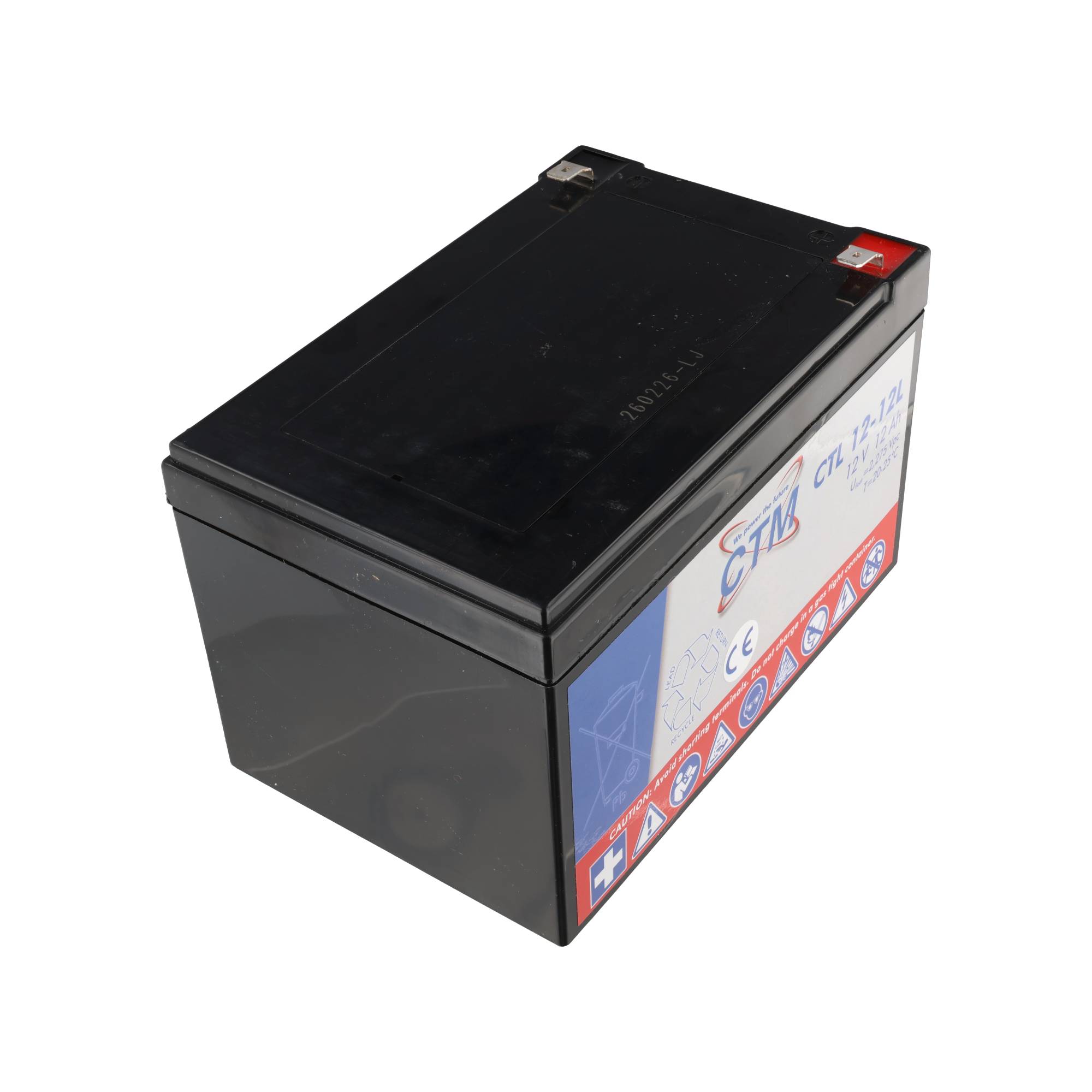 CTM Blei Gel Akku CTL12-12L 12.0V 12.0Ah