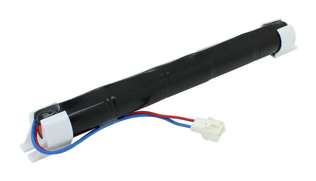 Notleuchtenakku NiMH 6V 4500mAh L1x5 Mono D mit 200mm Kabel und Stecker ersetzt BMZ 903323