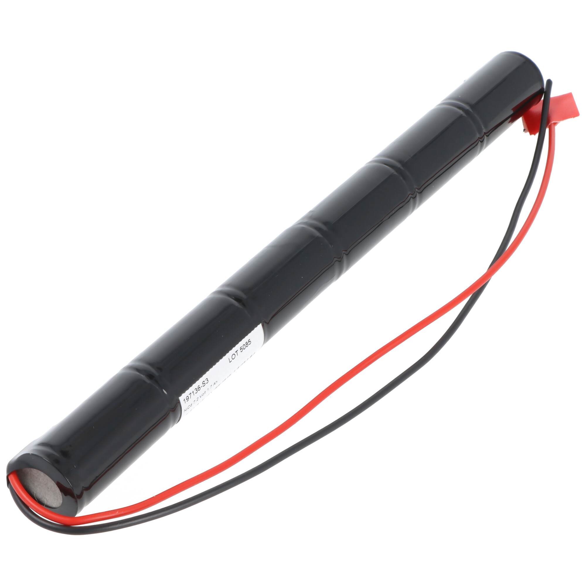 Akku für Notbeleuchtung NiCd Akku 7.2V 1600mAh Not- und Sicherheitsbeleuchtung Sub C-Size