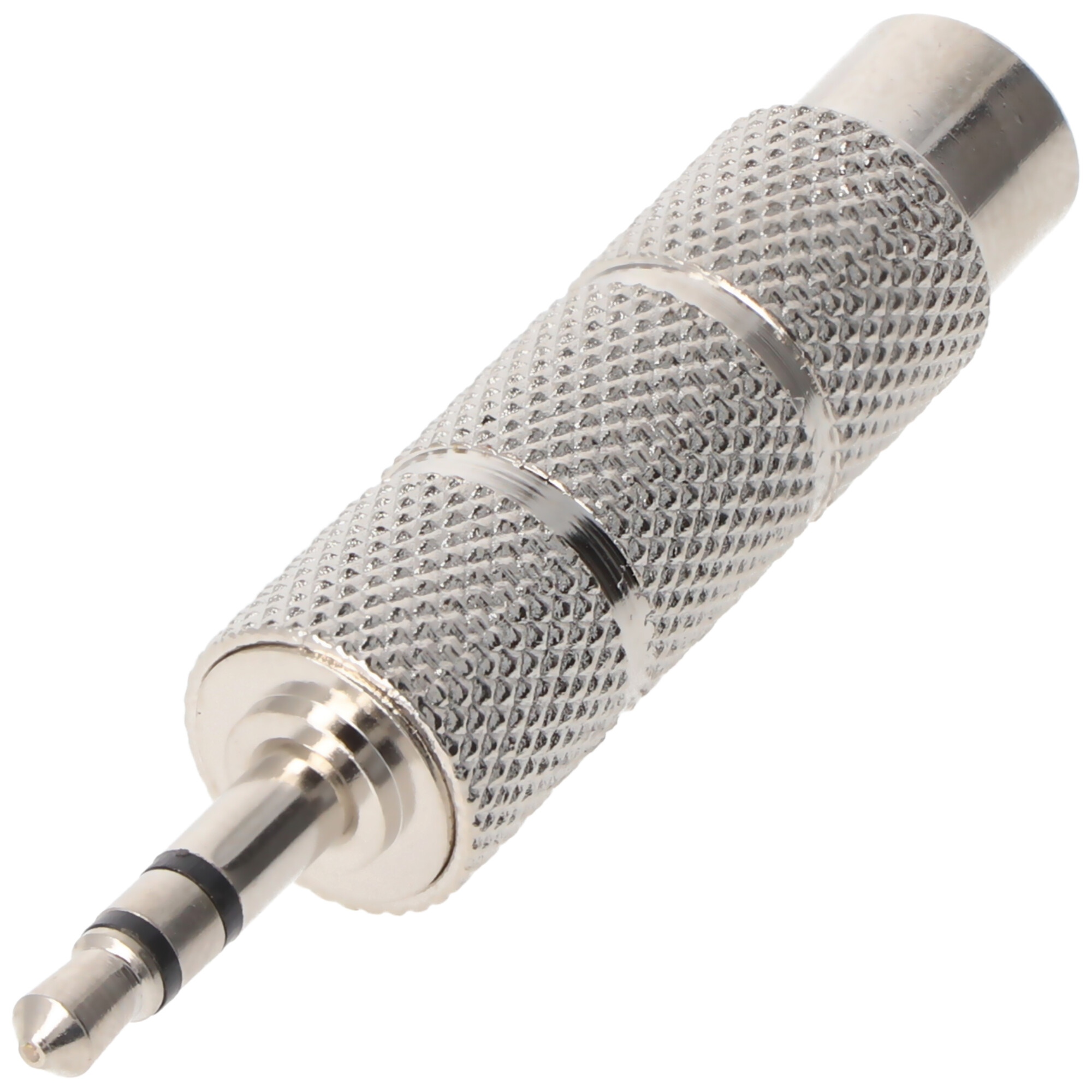 Goobay Kopfhörer-Adapter, AUX-Klinke 3,5 mm zu 6,35 mm - 1x 3,5-mm-Klinkenstecker (3-polig, stereo) > 1x 6,35-mm-Klinkenbuchse (3-polig, stereo)