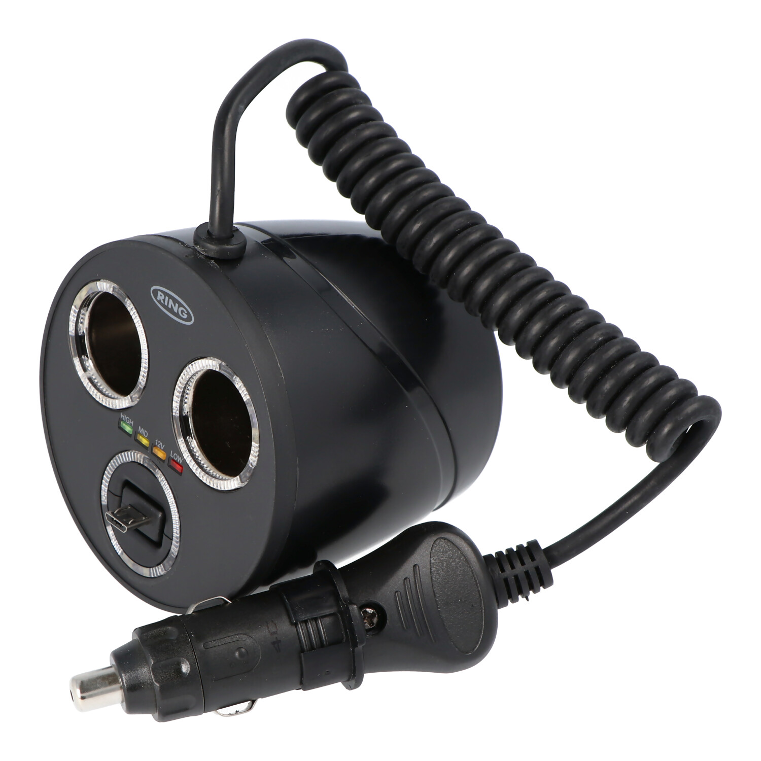 12 Volt 2fach inklusive micro-USB Ladebuchse twin für viele Anwendungen